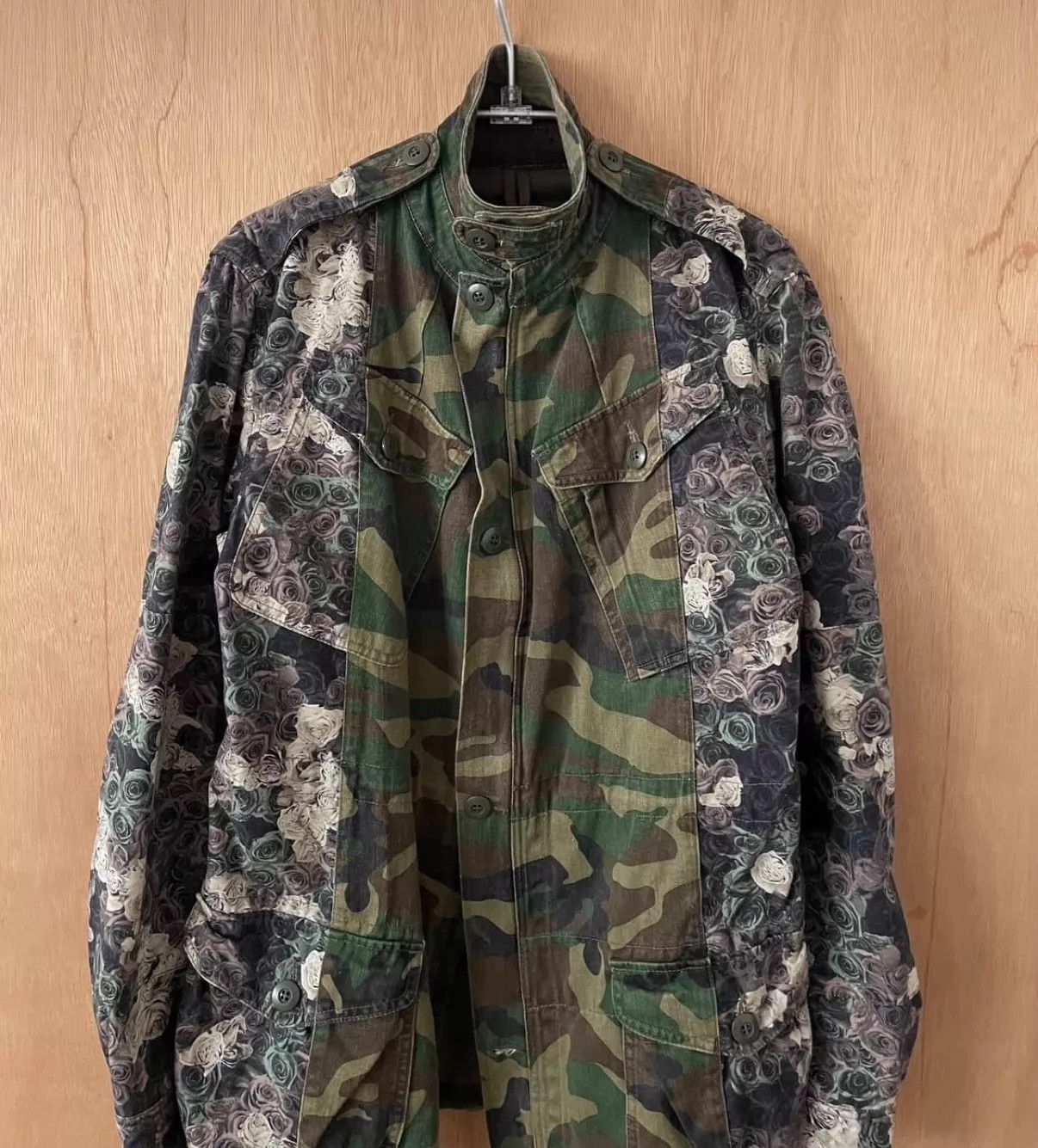 Maison MIHARA YASUHIRO Mihara Yasuhiro Camo Floral Paneled Jacket Size US S / EU 44-46 / 1 - 5 Thumbnail