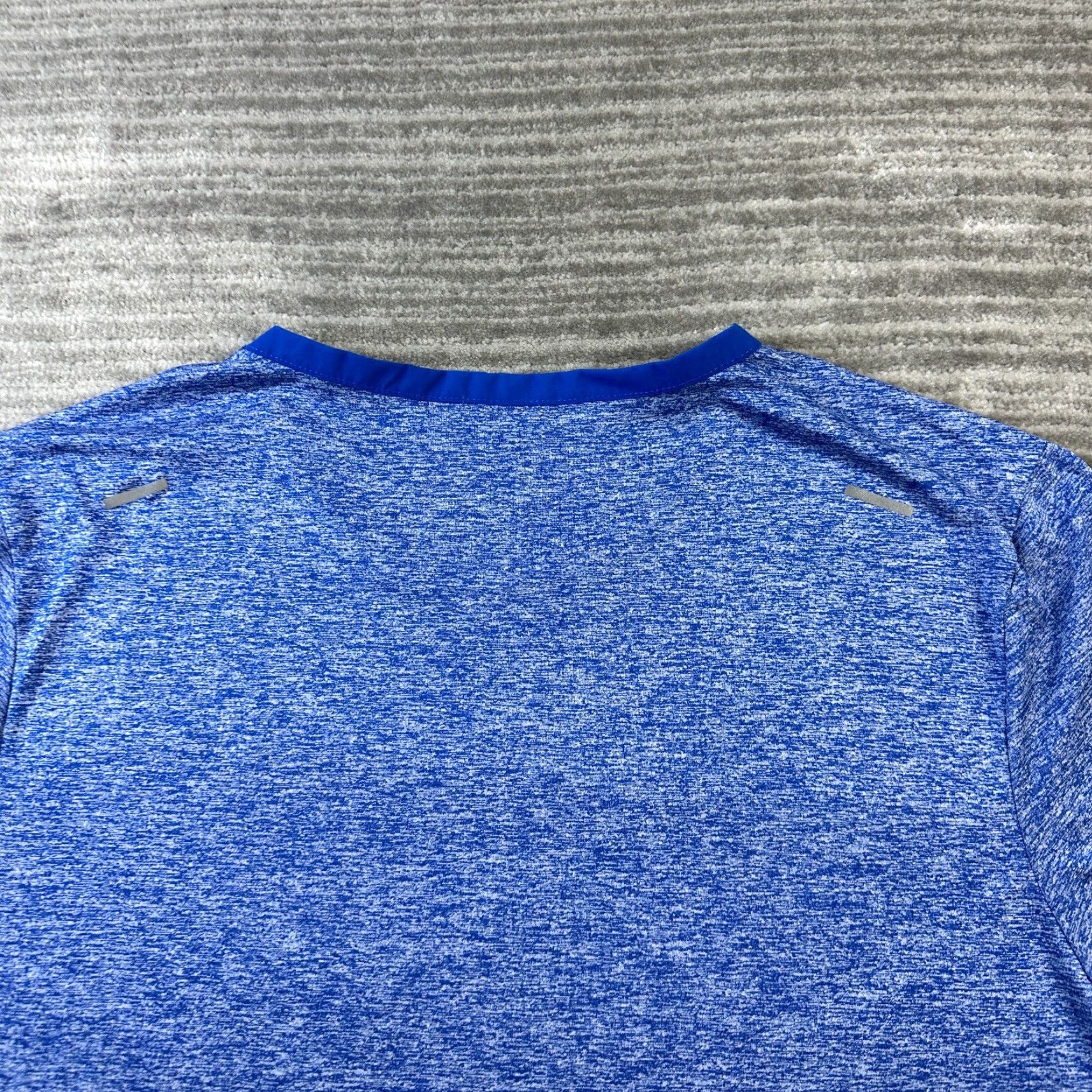 Nike Nike Shirt Mens Extra Large Blue Dri-Fit Running Marathon Gym Rise 365 Size US XL / EU 56 / 4 - 5 Thumbnail