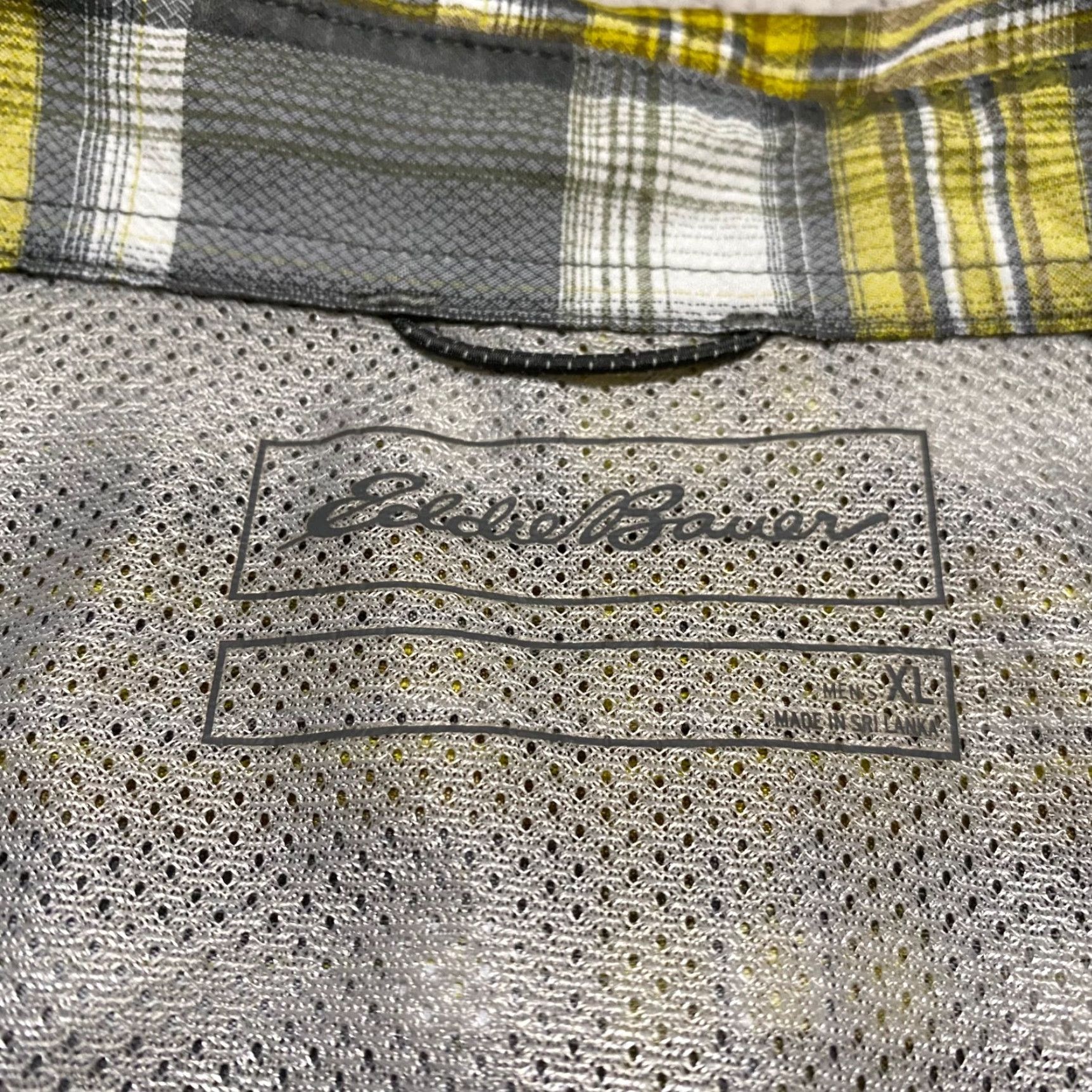 Eddie Bauer Eddie Bauer Mens XL Shirt Multicolor Plaid Button-Front Outdoor Long Sleeve Shirt Size US XL / EU 56 / 4 - 3 Thumbnail