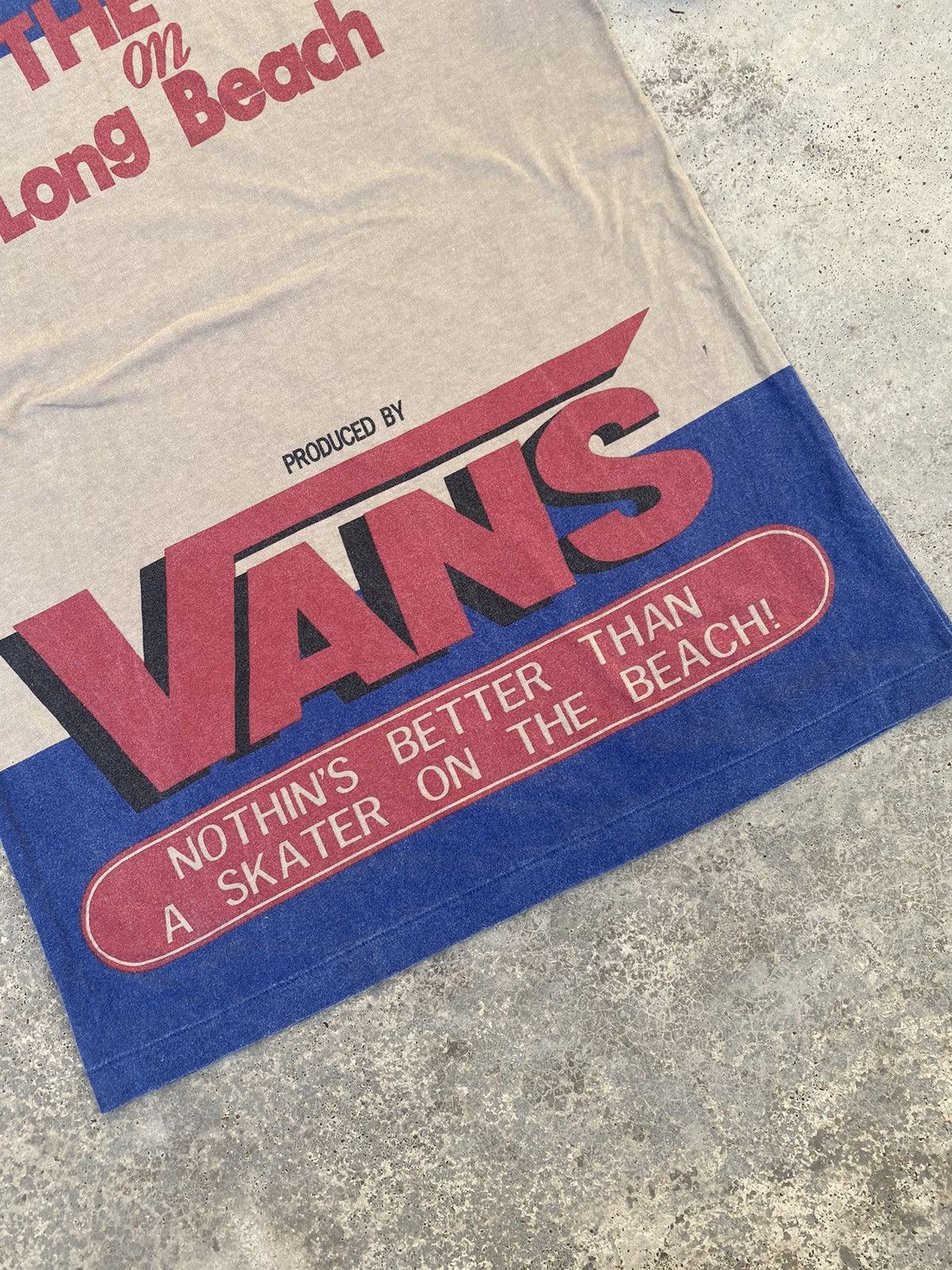 Vans Vintage Over Prints Vans Single Stitch Tees Size US L / EU 52-54 / 3 - 5 Thumbnail