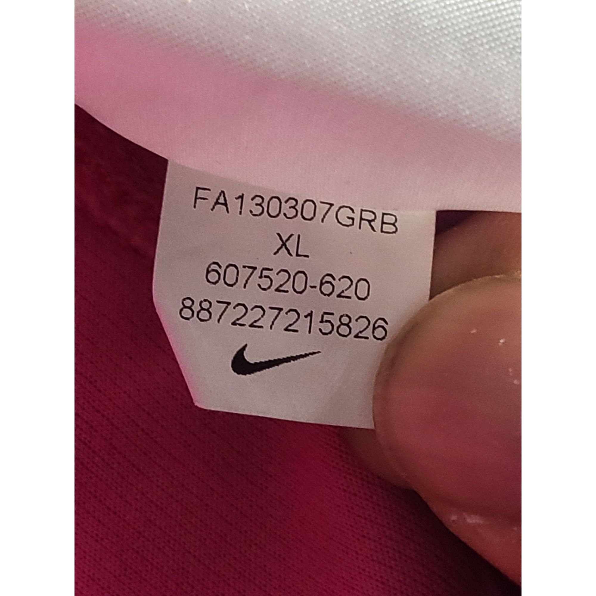 Nike Nike Dri-Fit Polo Men Sz XL Pink BSN Sports Preppy Tennis At Size US XL / EU 56 / 4 - 9 Thumbnail