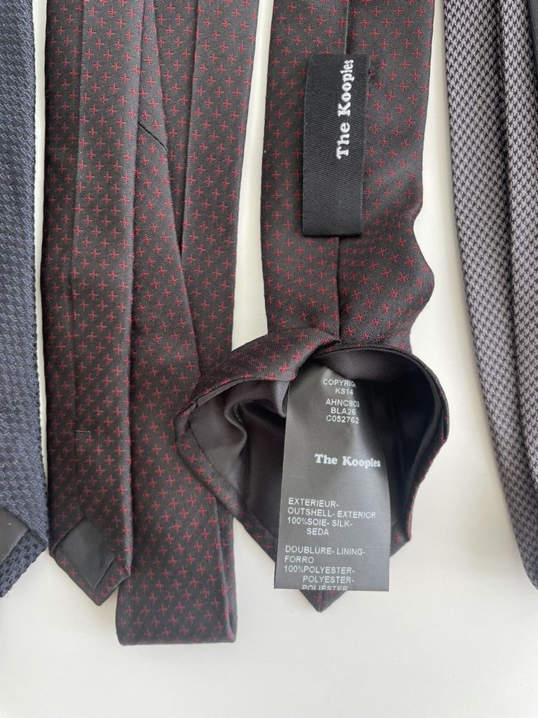 The Kooples The Kooples Skinny Silk Tie Set x6 Size ONE SIZE - 12 Thumbnail