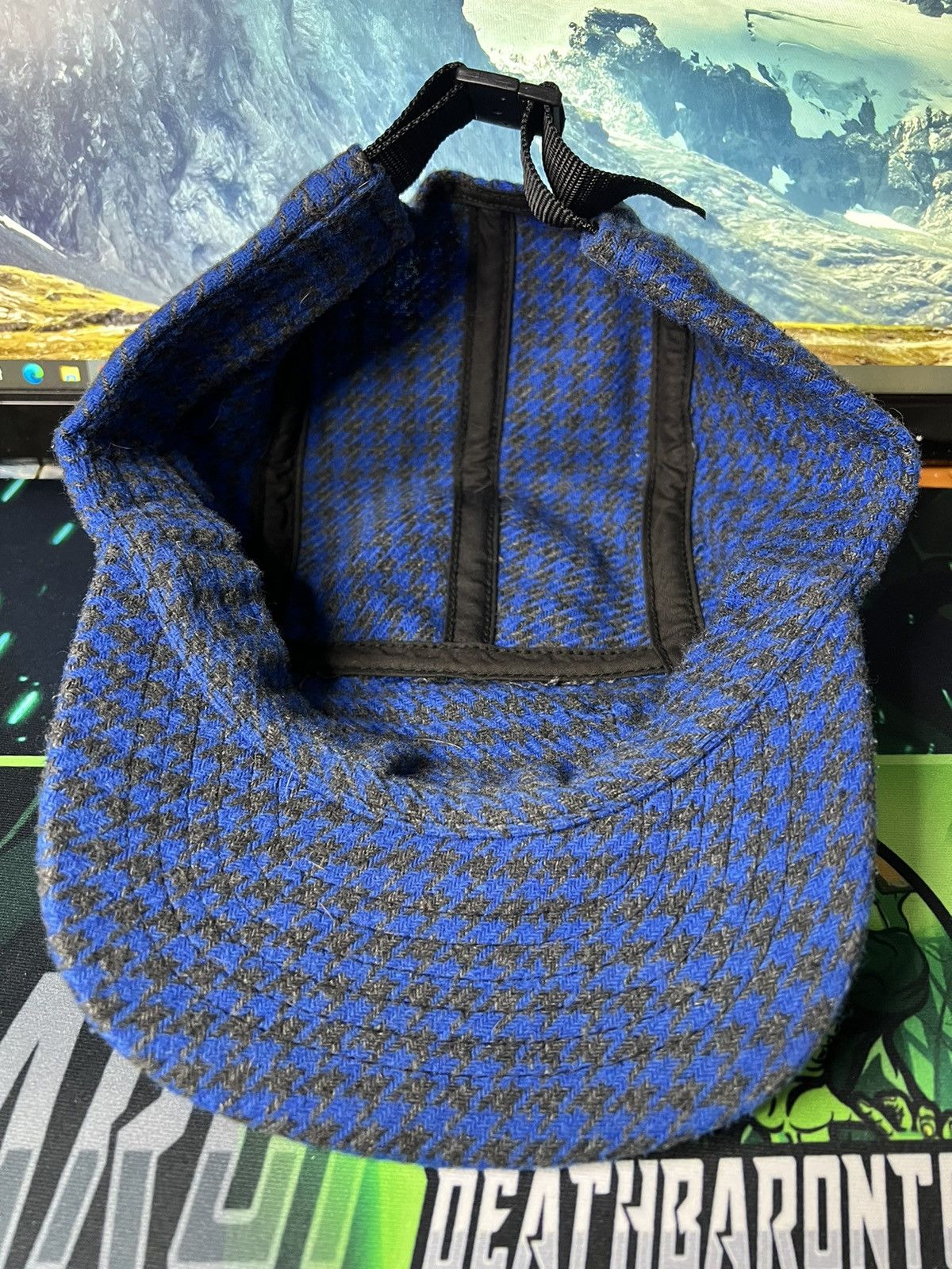 Supreme 2002 Wool Houndstooth Camp Cap Size ONE SIZE - 5 Thumbnail