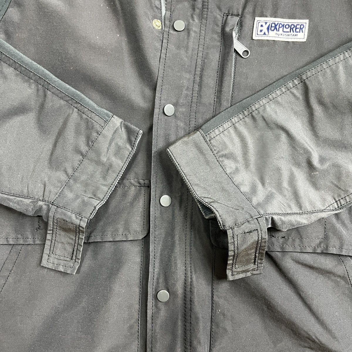 Japanese Brand × Sports Specialties Kushitani Explorer 1980s Bomber Blanket Light Jacket Japan Size US M / EU 48-50 / 2 - 20 Thumbnail