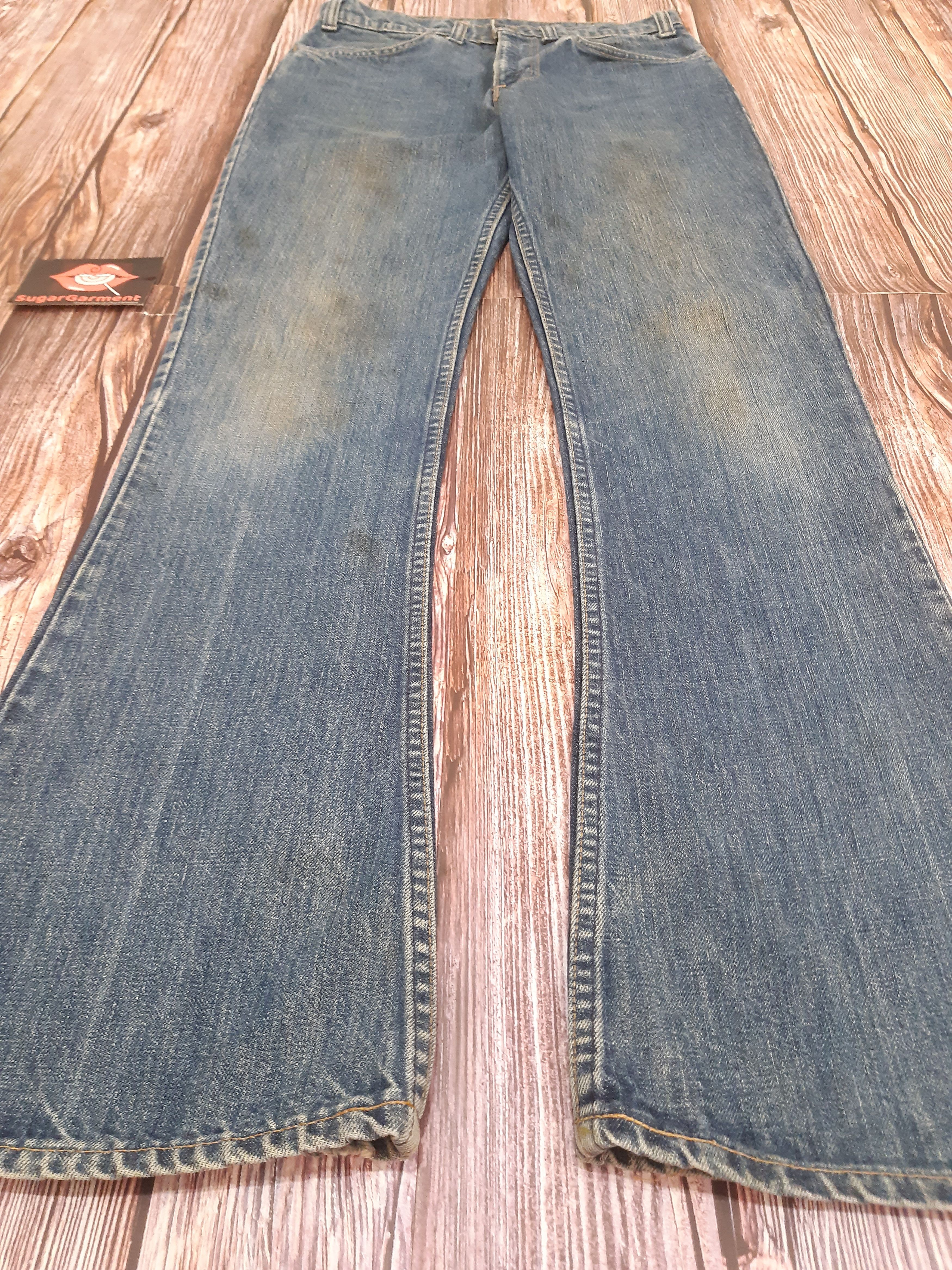 Levi's Levis 646 Bell Bottom Flare TALON Jeans Size US 30 / EU 46 - 2 Thumbnail