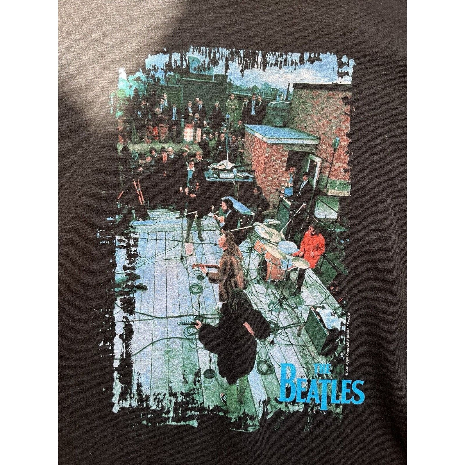 Band Tees VINTAGE THE BEATLES TENNESSEE RIVER LAST CONCERT TEE XL 90S Size US XL / EU 56 / 4 - 3 Thumbnail