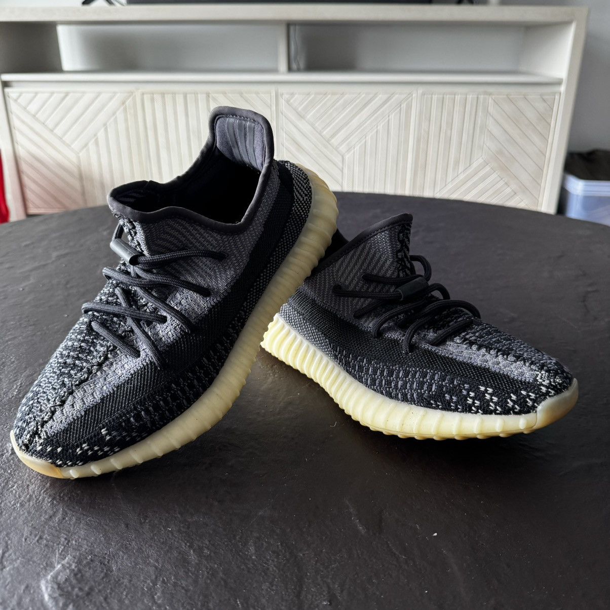 Adidas Yeezy Season Adidas Yeezy Boost 350 V2 Carbon Sz 7 M 8.5 W Grailed