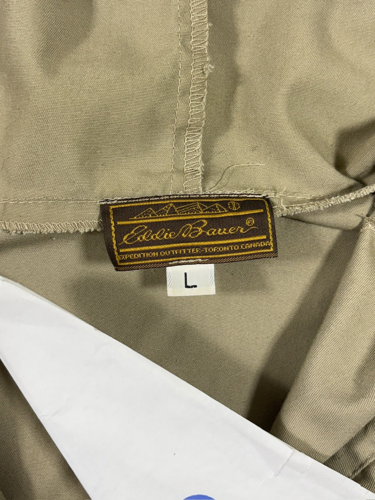 Eddie Bauer Vintage Eddie Bauer Anorak Half Zip Pullover Hoodie Cotton Size US S / EU 44-46 / 1 - 5 Thumbnail