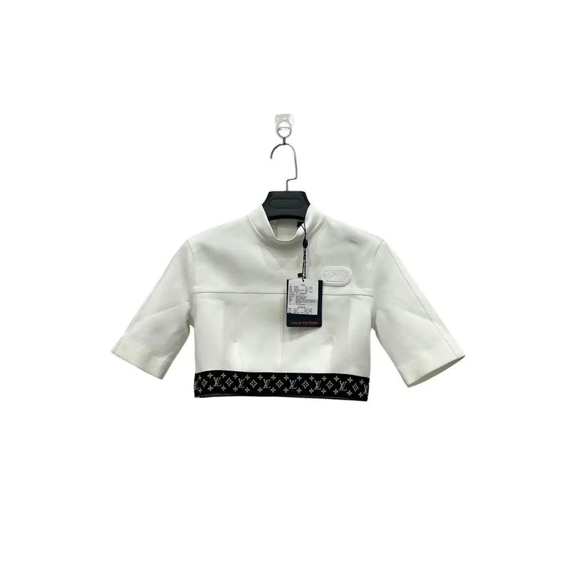 Louis Vuitton Louis Vuitton White Short Sleeve T-Shirt 0089 Size ONE SIZE - 1 Thumbnail