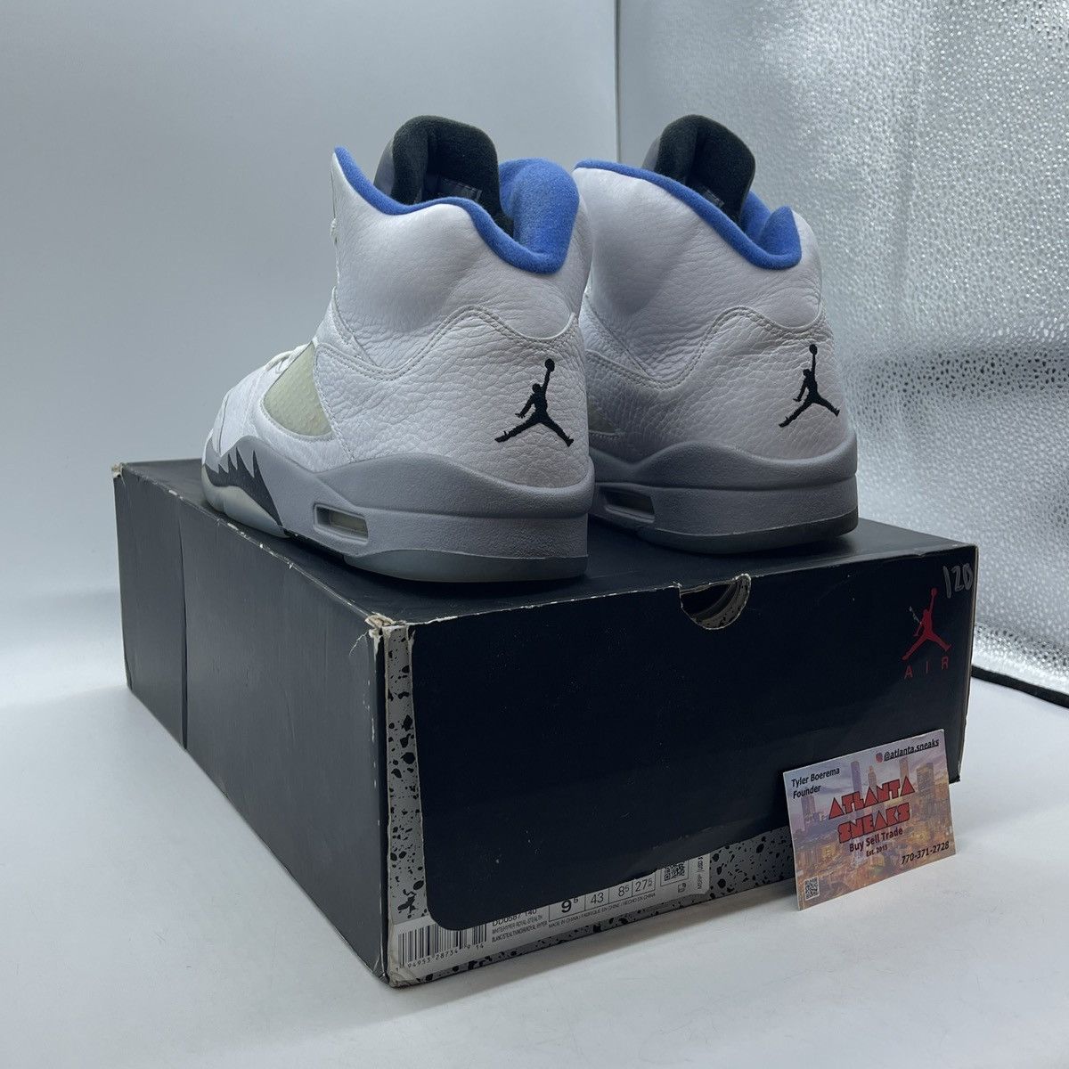 Jordan Brand Air jordan 5 stealth 2.0 Size US 9.5 / EU 42-43 - 4 Thumbnail