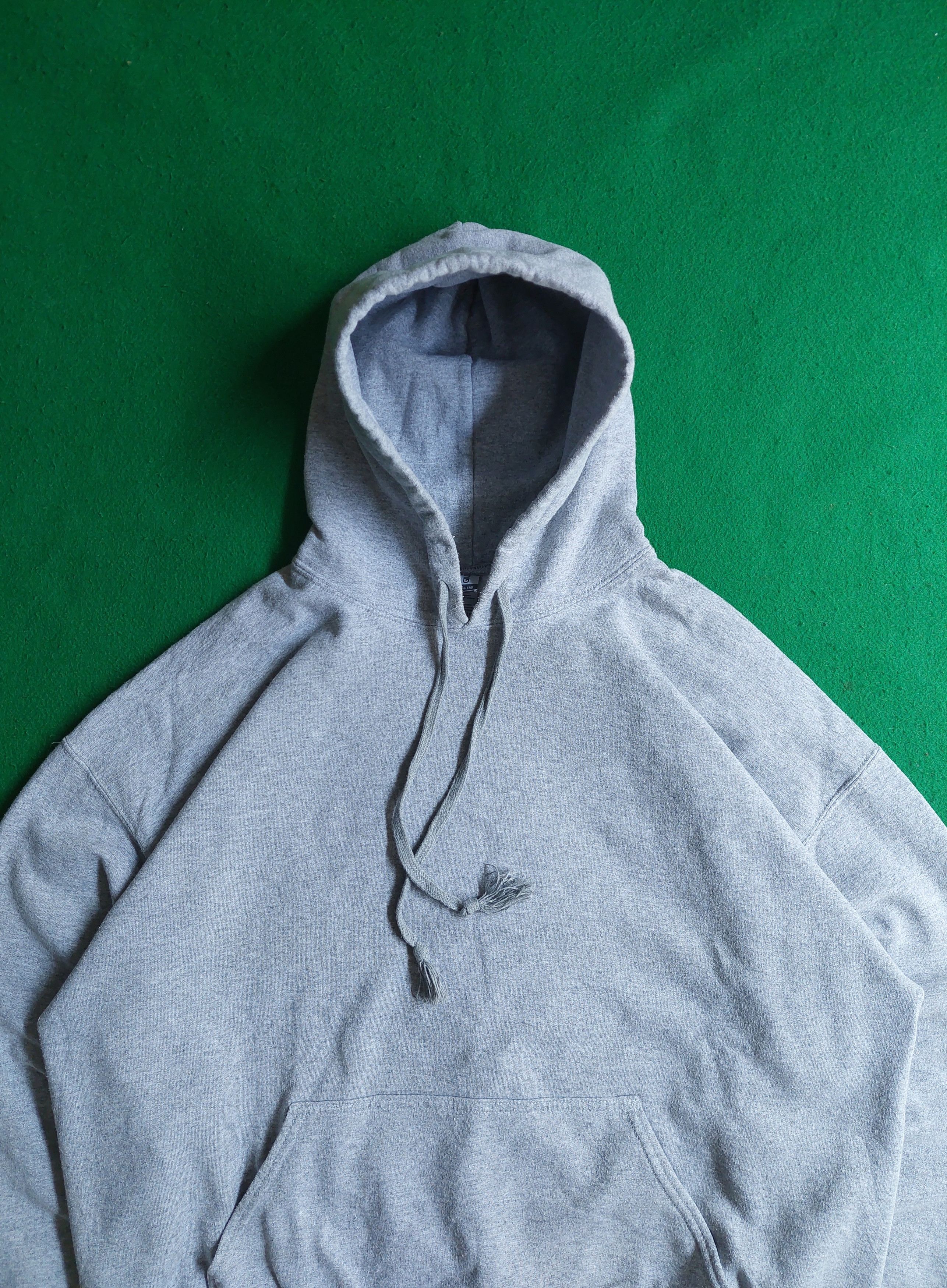 Gildan × Vintage Gildan blank hoodie Size US XL / EU 56 / 4 - 4 Thumbnail