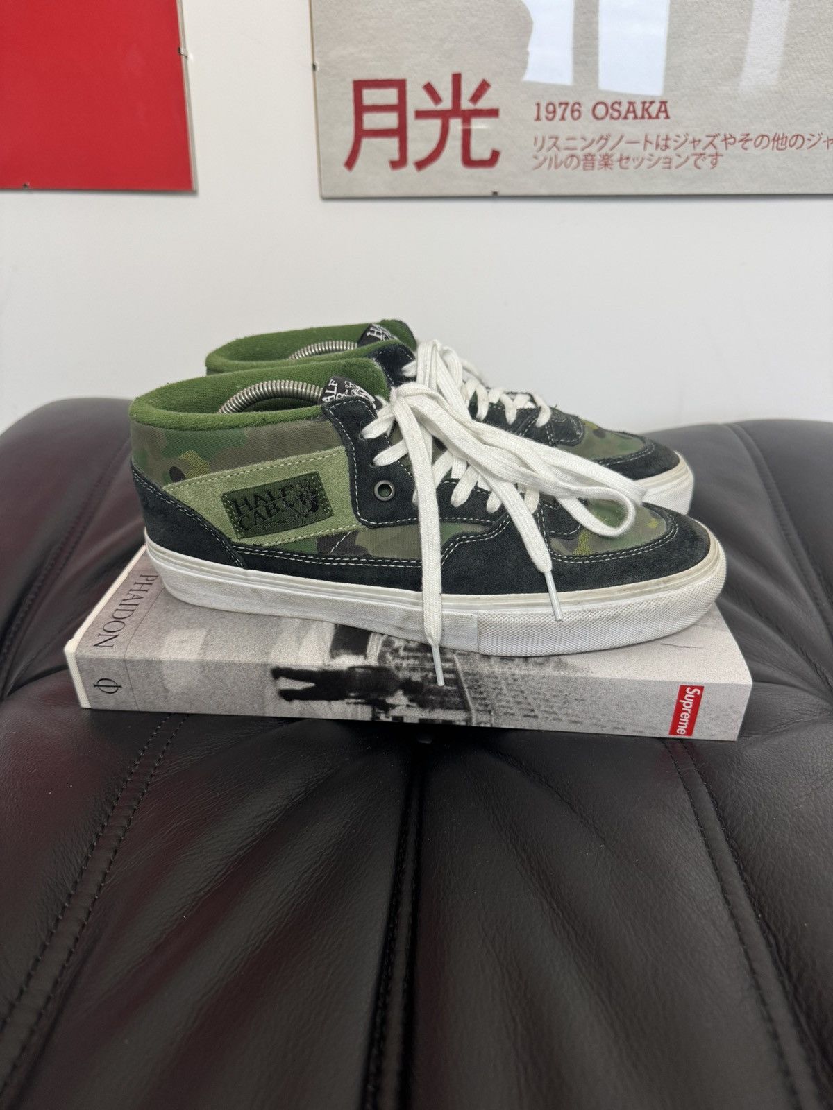 Gosha Rubchinskiy Gosha Rubchinskiy x Vans Half Cab Camo Print Paccbet Collab Size US 7.5 / EU 40-41 - 5 Thumbnail