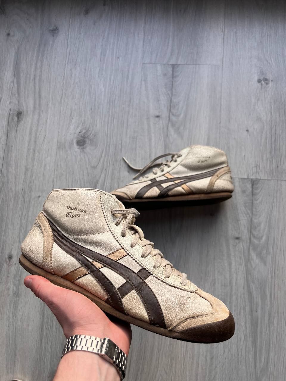 Asics × Vintage Asics tiger TBF 707 x vintage 80s made in japan