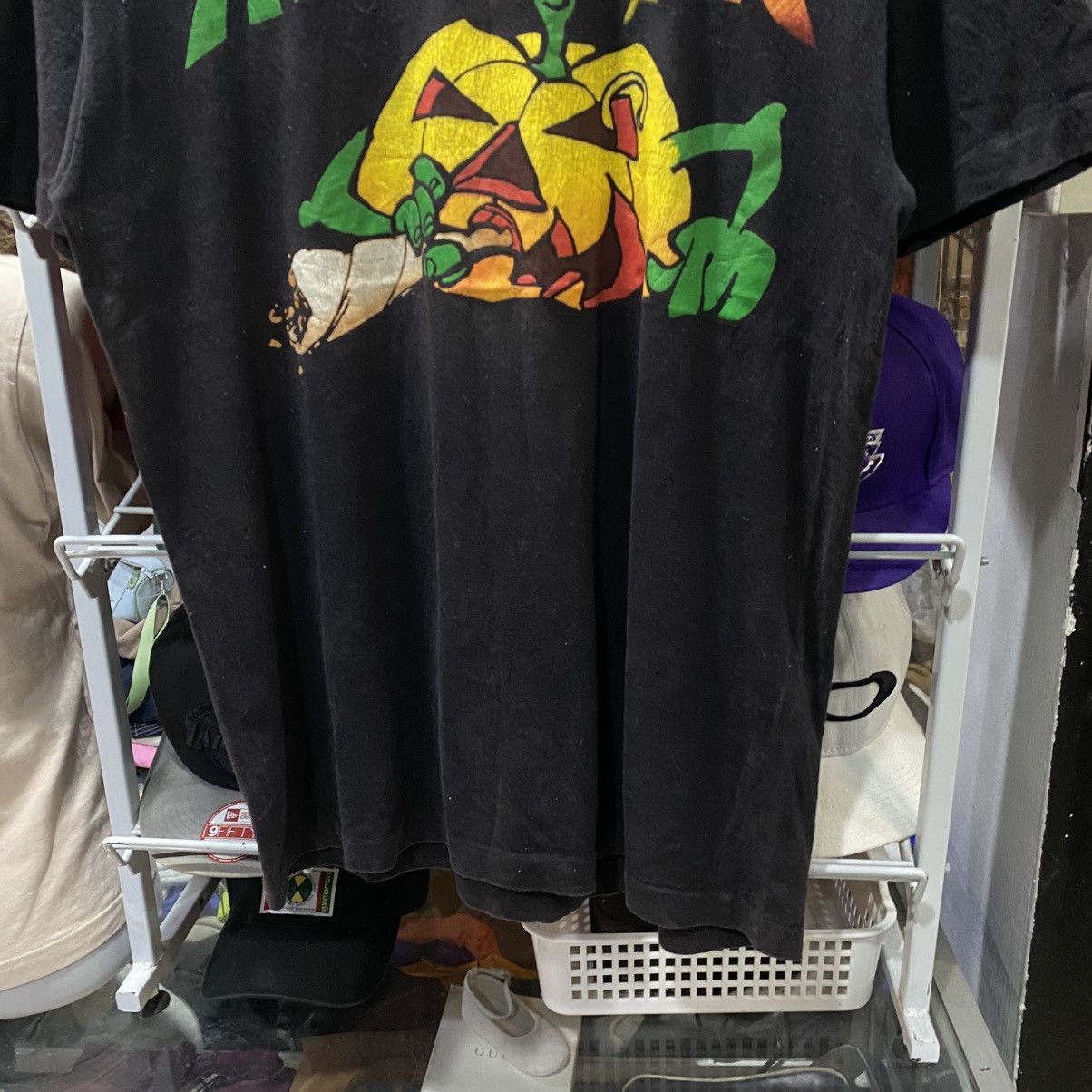 Band Tees Vintage 90s Helloween Smokin Tour 1992 Band T-shirt L Size US L / EU 52-54 / 3 - 4 Thumbnail
