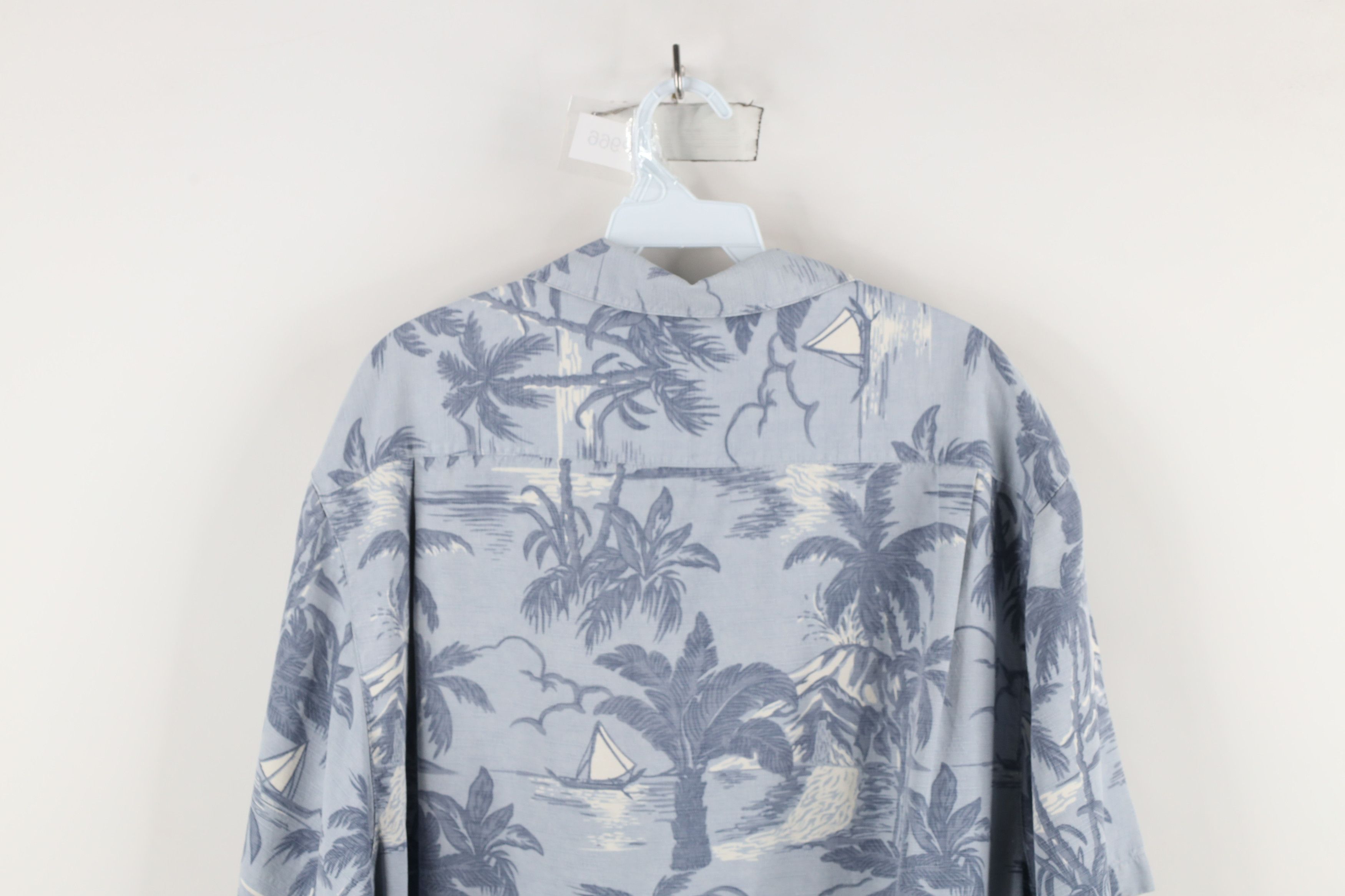 Tommy Bahama × Vintage Vintage 90s Tommy Bahama Collar Silk Sailing Button Shirt Size US M / EU 48-50 / 2 - 10 Thumbnail