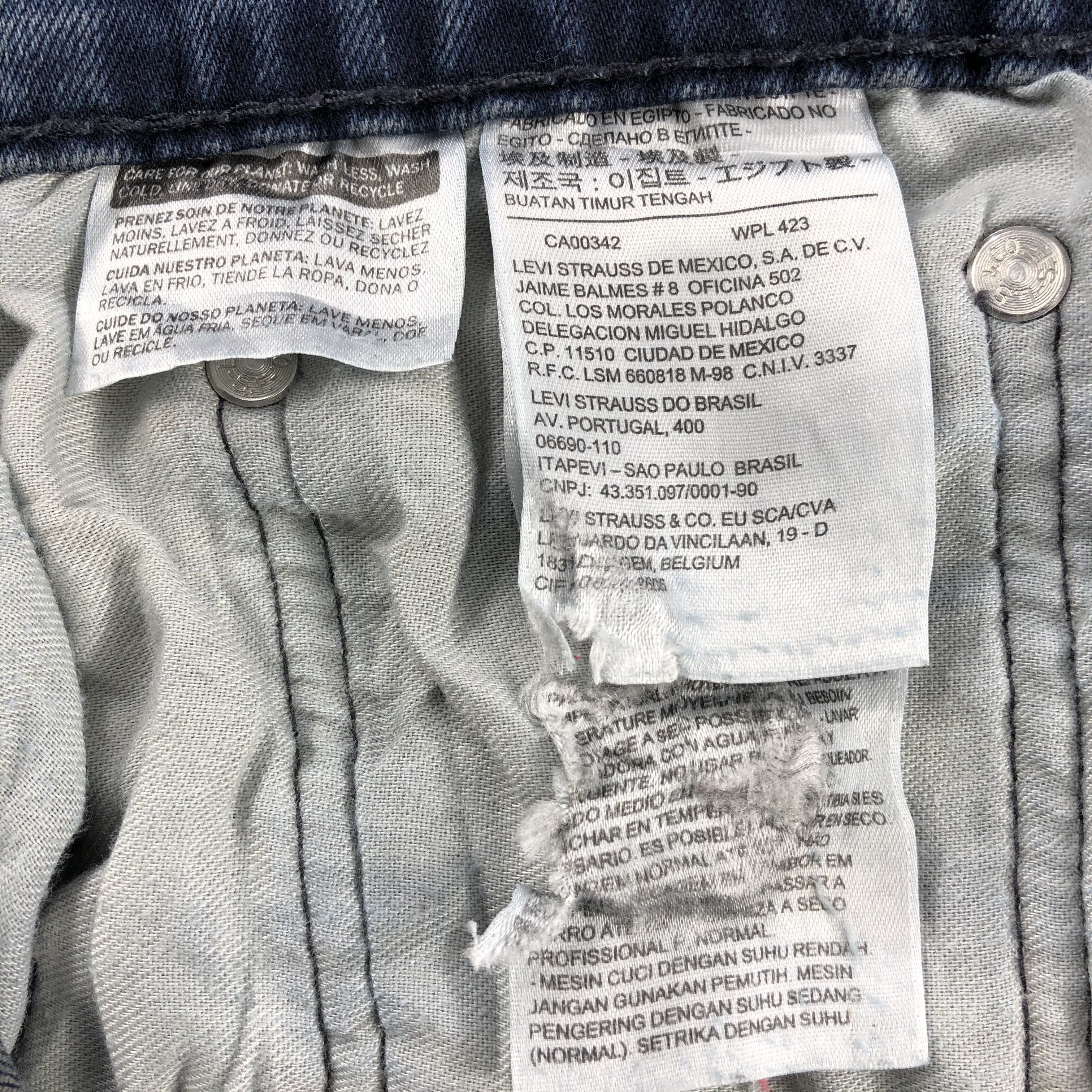 Levi's × Vintage Vintage Blue Wash Levis 514 Jeans-JM2690 Size US 33 - 11 Thumbnail