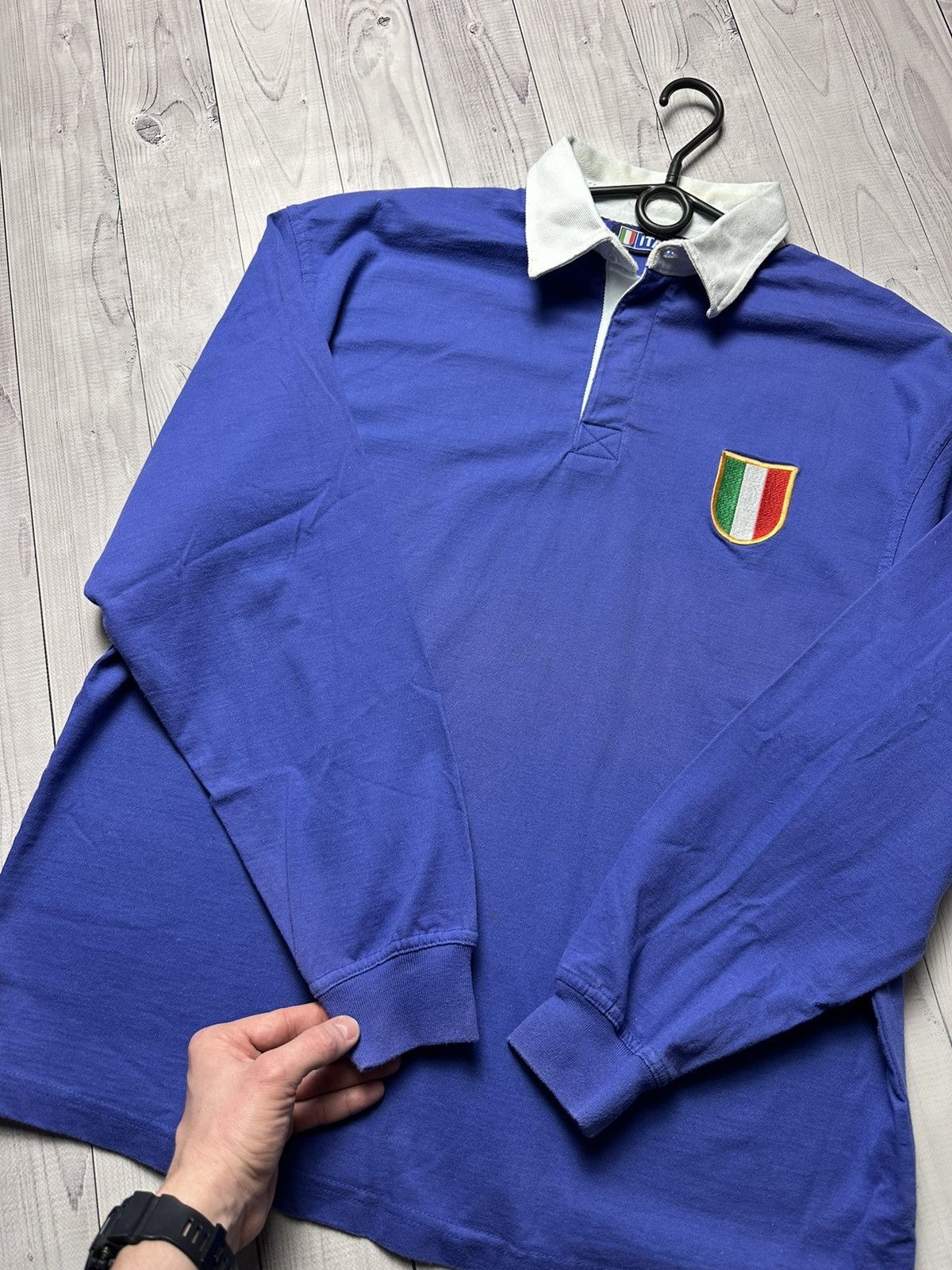 Vintage Vintage Rugby jersey Italia Italy size XL Size US XL / EU 56 / 4 - 6 Thumbnail
