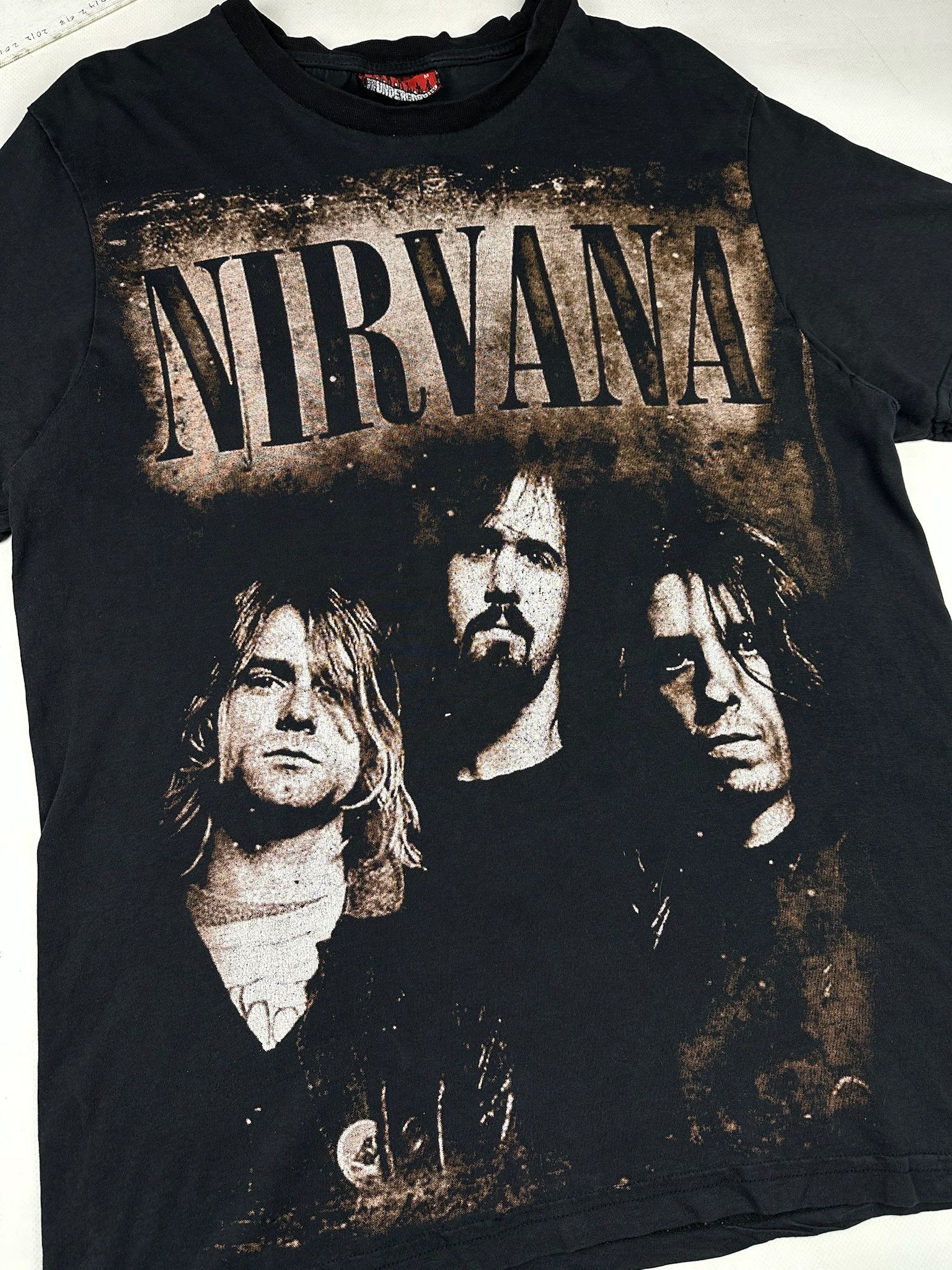 Nirvana Vintage Nirvana T-shirt Size US M / EU 48-50 / 2 - 2 Thumbnail