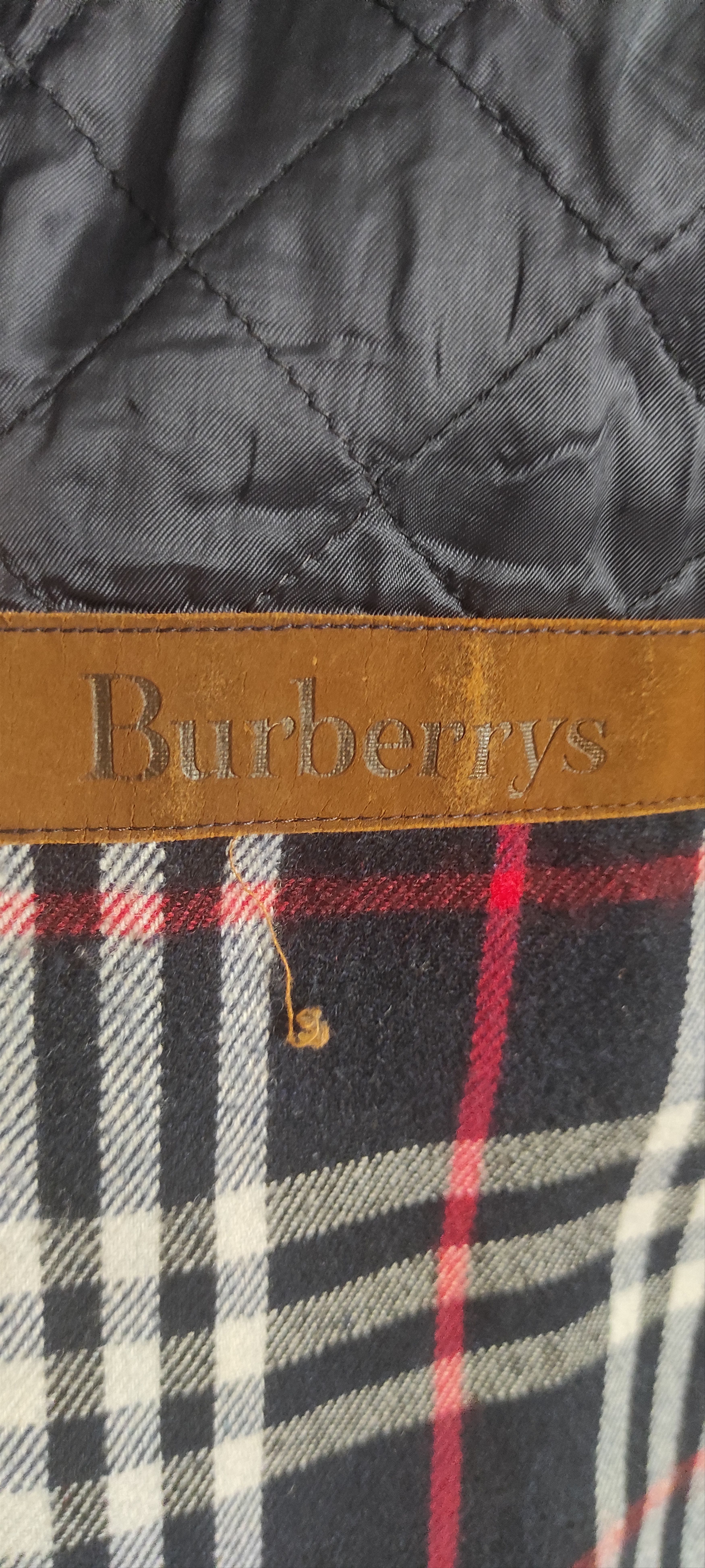 Burberry Vintage Burberrys Wool 90s Duffle Coat Blue Nova Check Size US XL / EU 56 / 4 - 16 Thumbnail