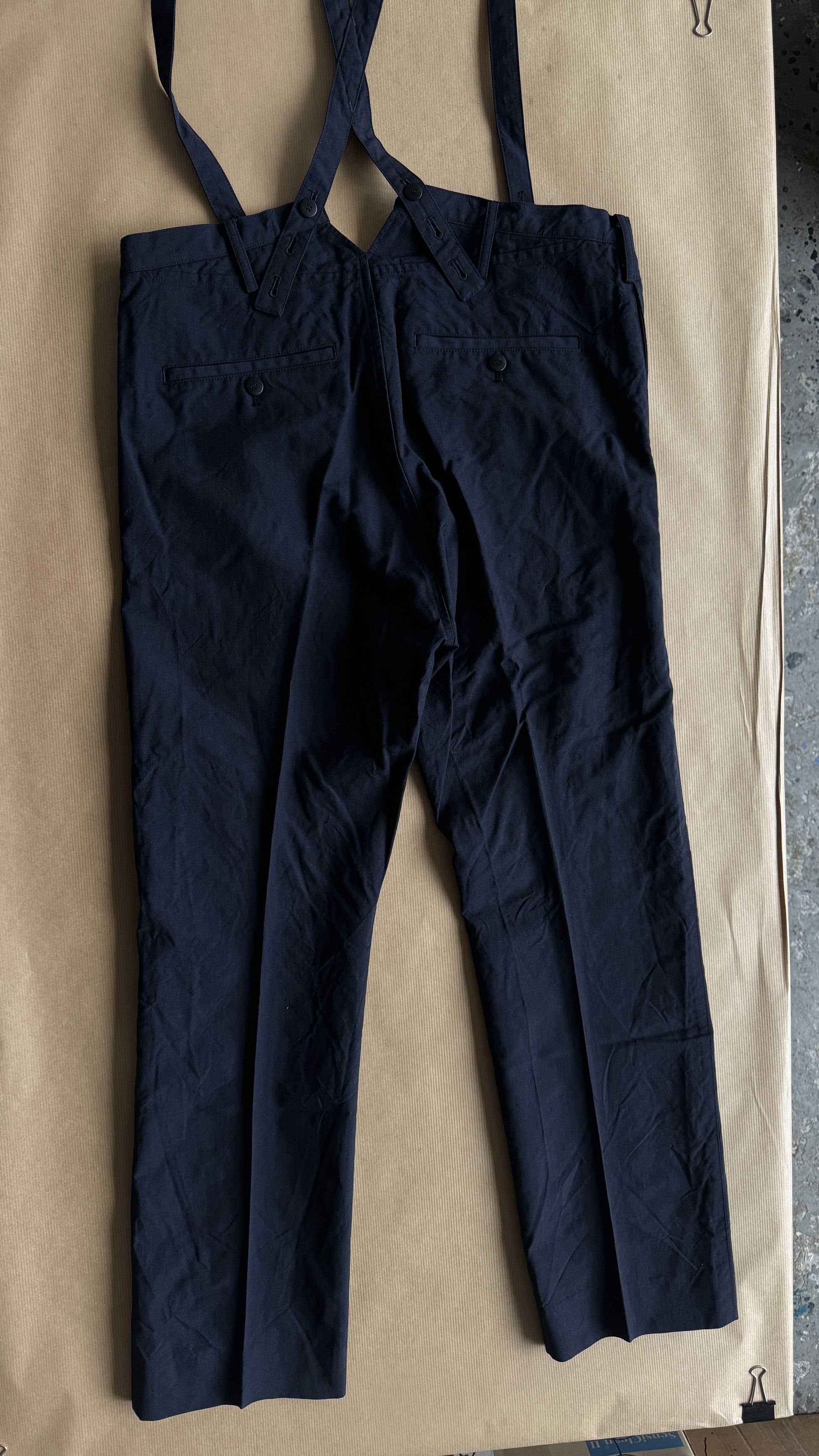 Visvim aa . 2 . as new . TRAVAILLER WOOL LINEN BRACES PANTS(W / L) Size US 34 / EU 50 - 12 Thumbnail