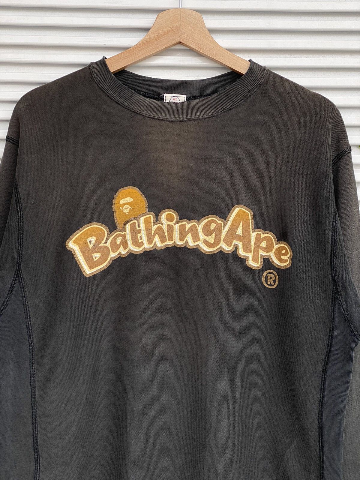 Bape × Vintage Bathing Ape Crewneck Size US M / EU 48-50 / 2 - 3 Thumbnail