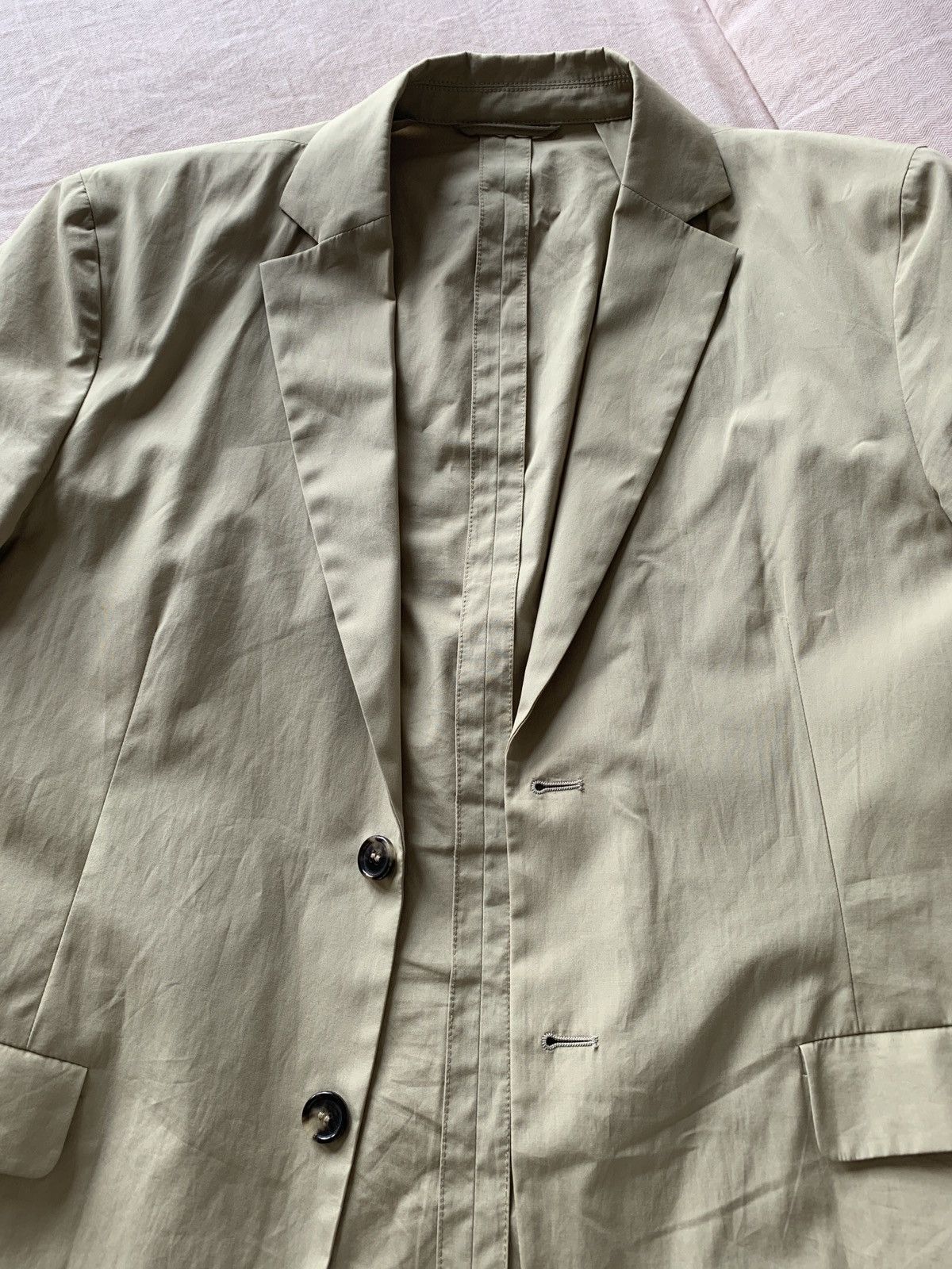 Acne Studios $750 acne studio pss17 antibes pop beige blazer | Grailed