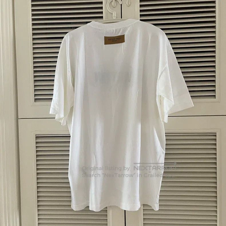 Louis Vuitton Louis Vuitton White green monogram printed short sleeve Size US XL / EU 56 / 4 - 5 Thumbnail