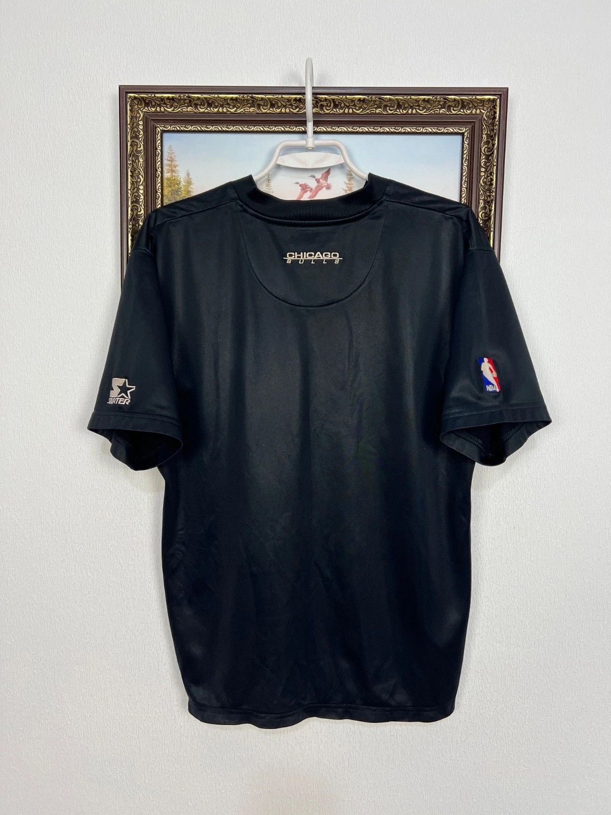 Starter Vintage Starter Chicago Bulls Warm Up Jersey Trikot Shirt Size US L / EU 52-54 / 3 - 4 Thumbnail