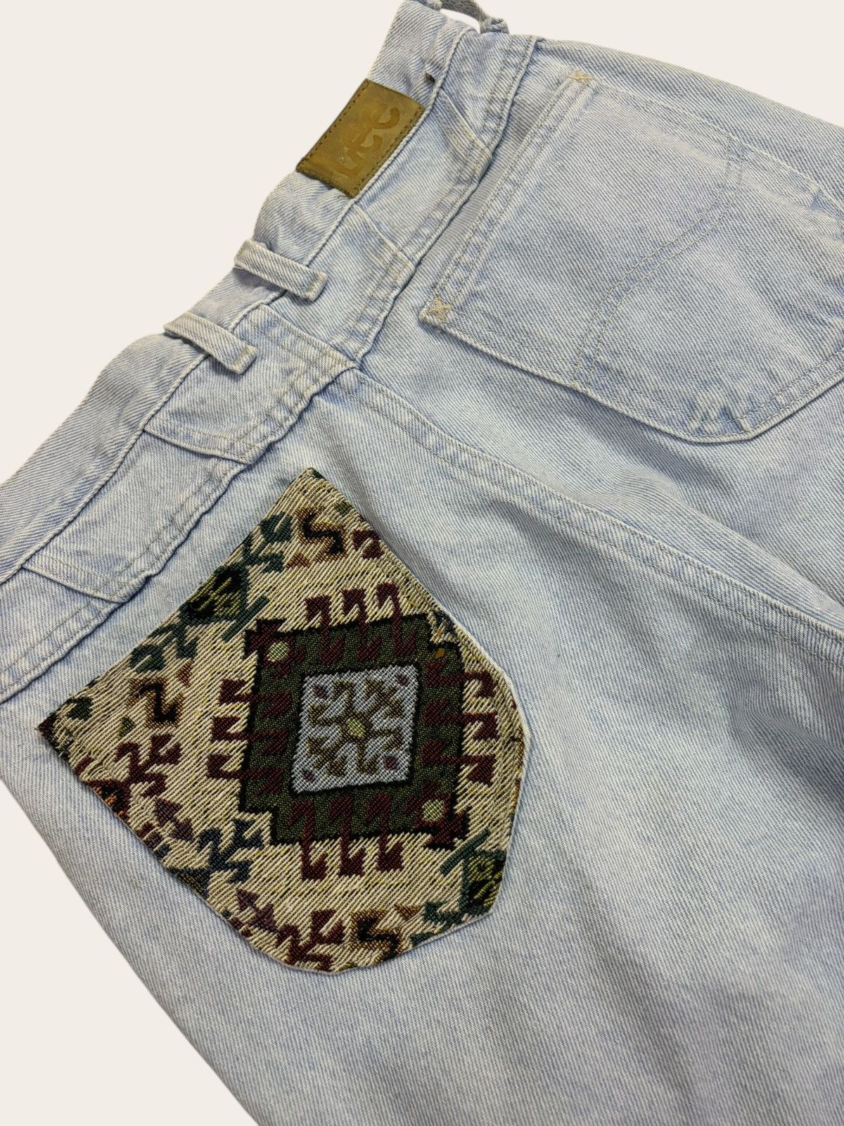 Kapital Kountry Japan Lee Kapital Inspired Patchwork Ripped Jeans Size US 28 / EU 44 - 6 Thumbnail
