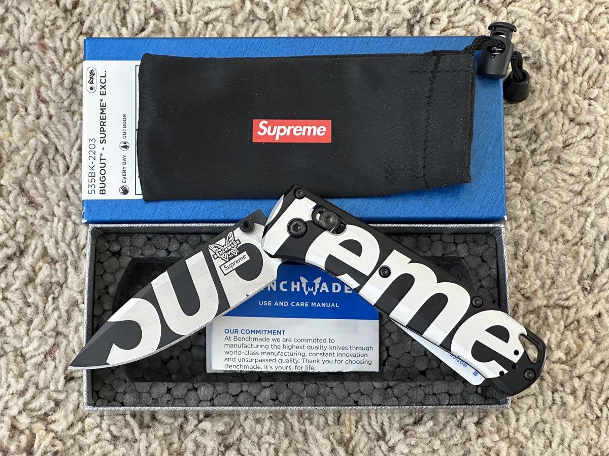 Supreme Benchmade Bugout Knife - Black - Supreme | Grailed