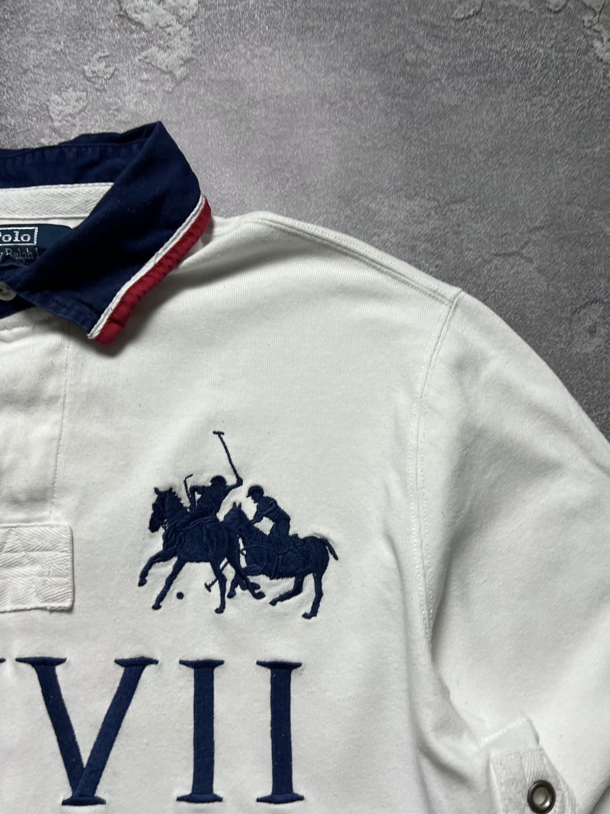 Polo Ralph Lauren Vintage Ralph Lauren Rugby LXVII Big Pony Chief Keef Xl Size US XL / EU 56 / 4 - 4 Thumbnail