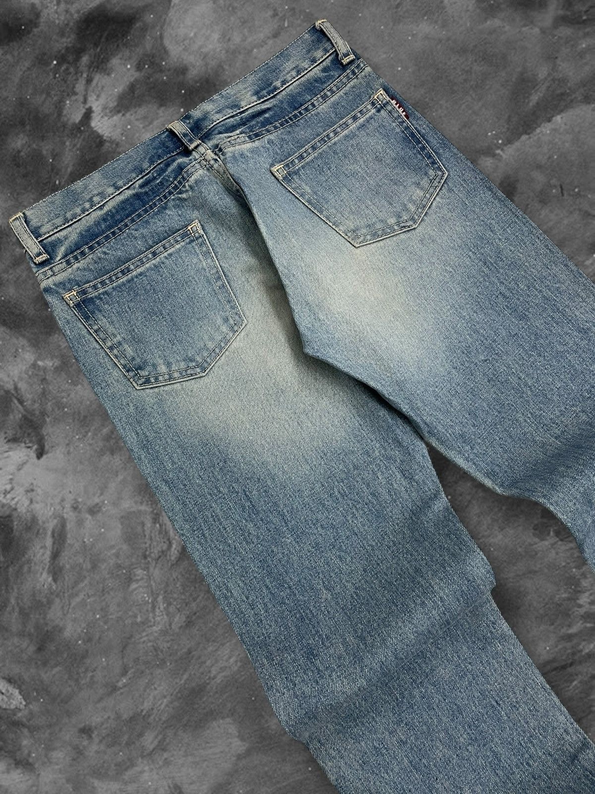 Hysteric Glamour Vintage 1990s Designer Japan Blue Blue Street Style Denim Size US 27 - 14 Thumbnail