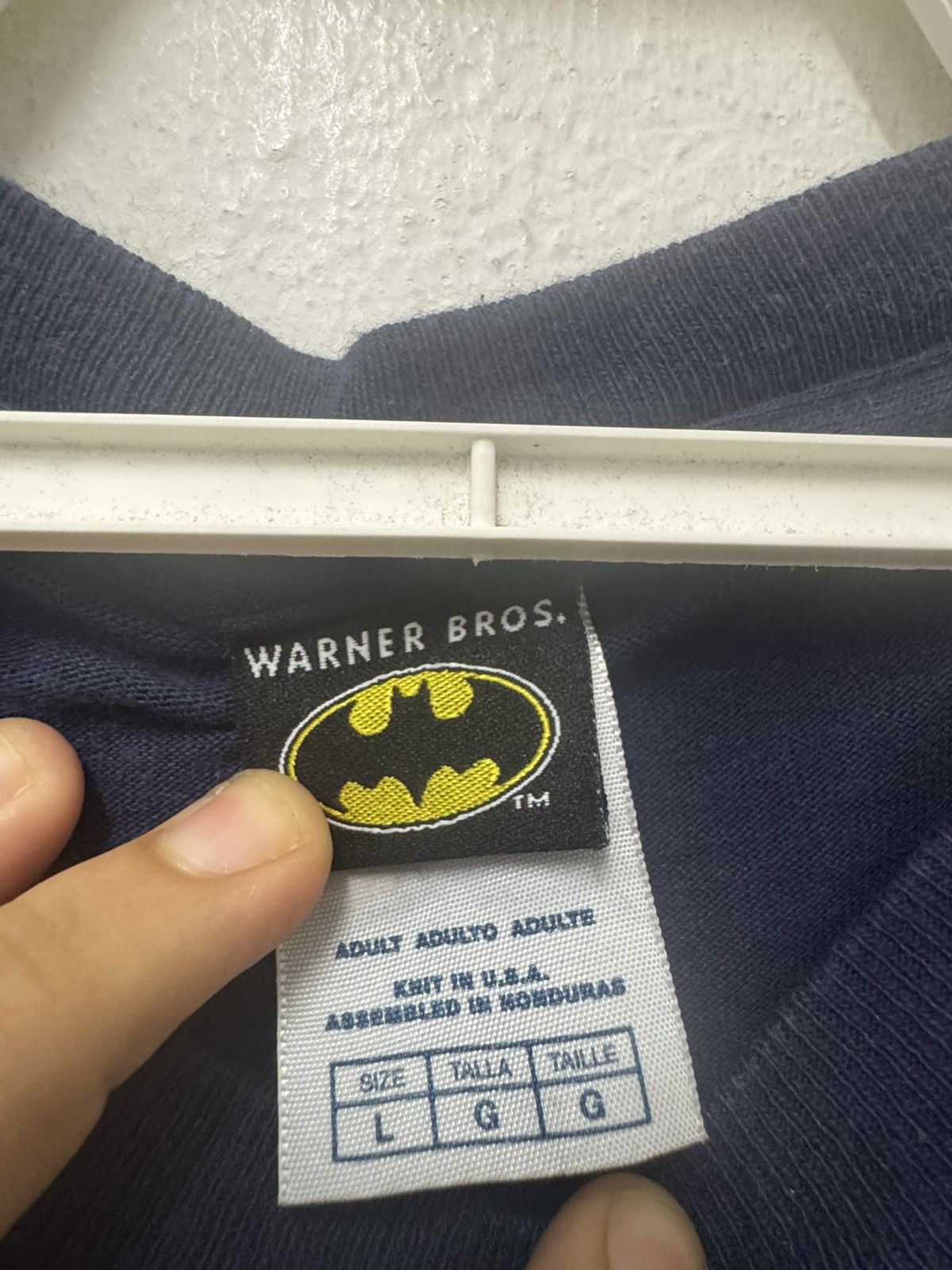 Cartoon Network Vintage Batman Crime Fighter Superhero Cartoon Tee Comics Size US L / EU 52-54 / 3 - 6 Thumbnail