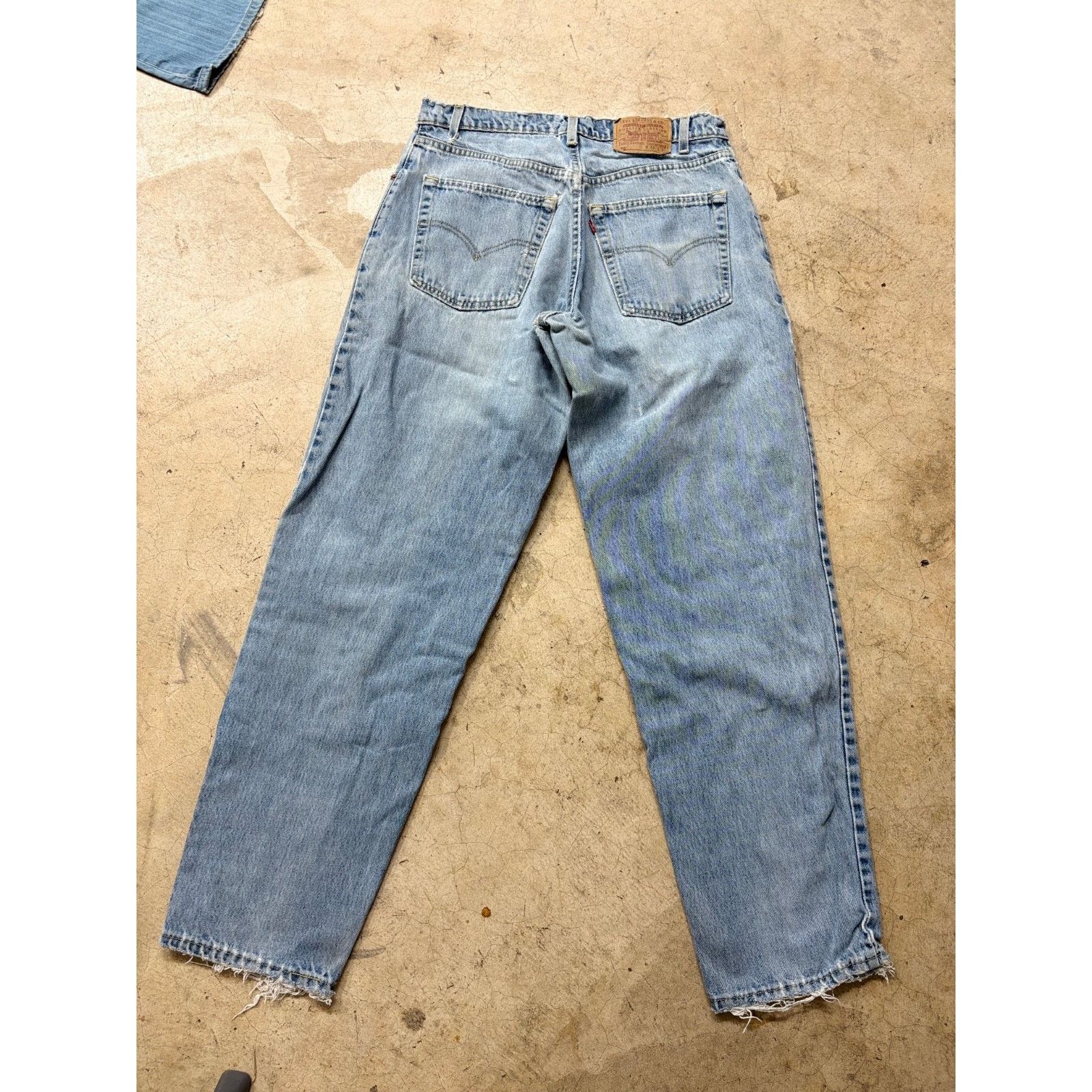 Levi's VTG Levi’s 570 Baggy Fit Jeans 34x34 Light Wash Y2K Size US 34 / EU 50 - 15 Thumbnail