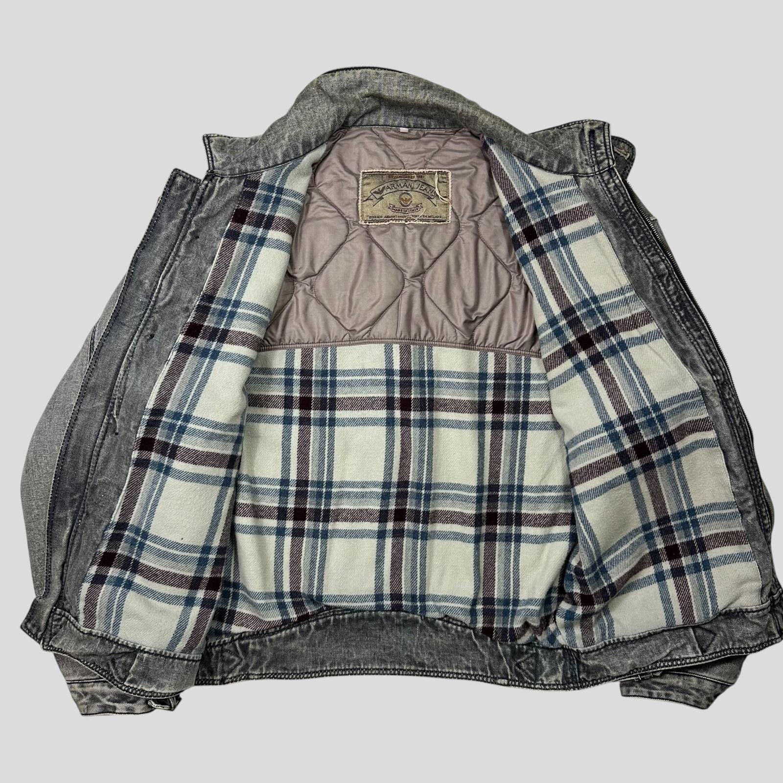 Armani Armani Jeans 1991 Blanket Line Heavy Cotton Work Jacket L/XL Size US XL / EU 56 / 4 - 4 Thumbnail