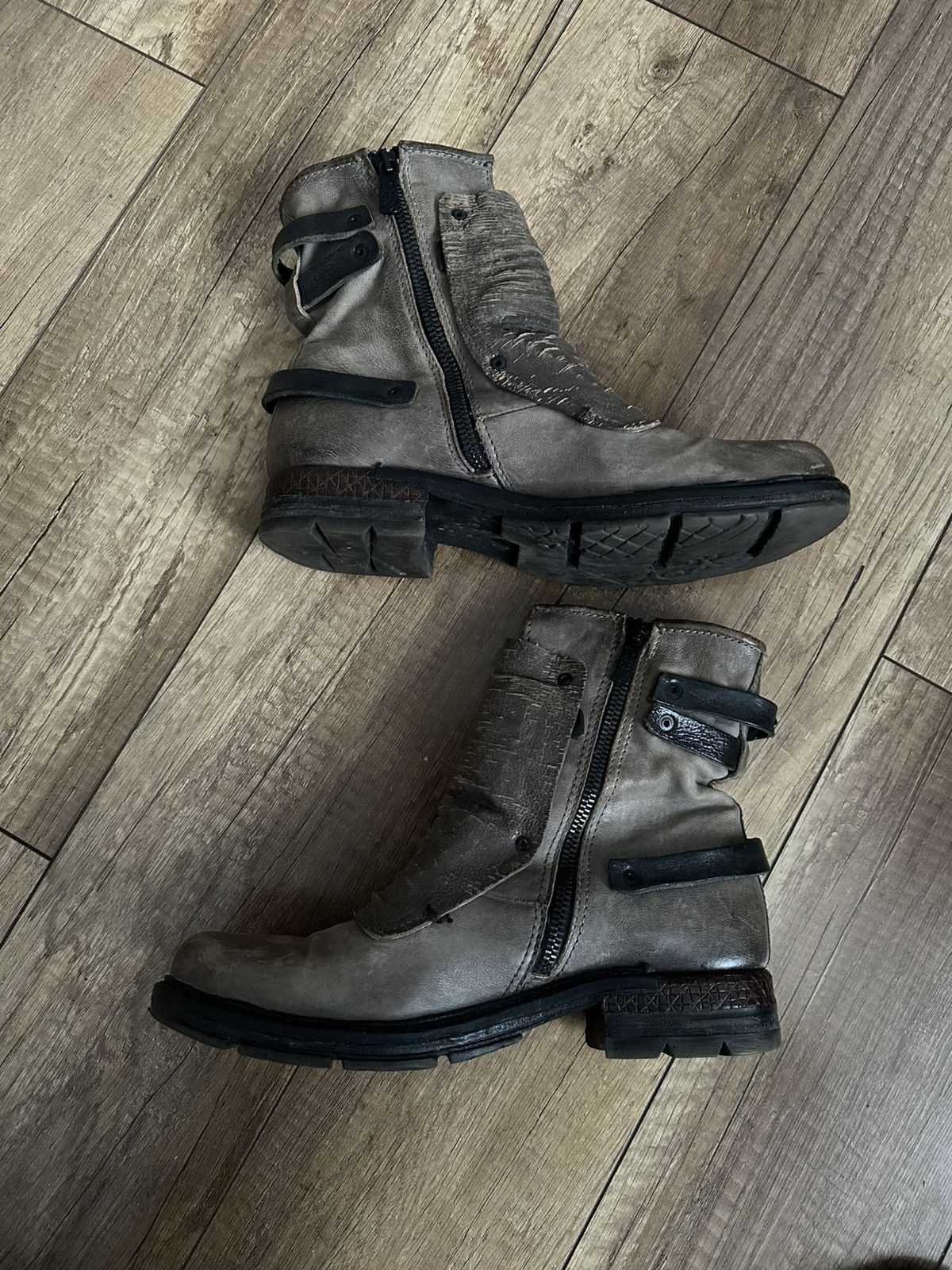 A.S.98 AS 98 Airstep Leather Boots High Top Avant Garde Size US 7 / EU 40 - 7 Thumbnail