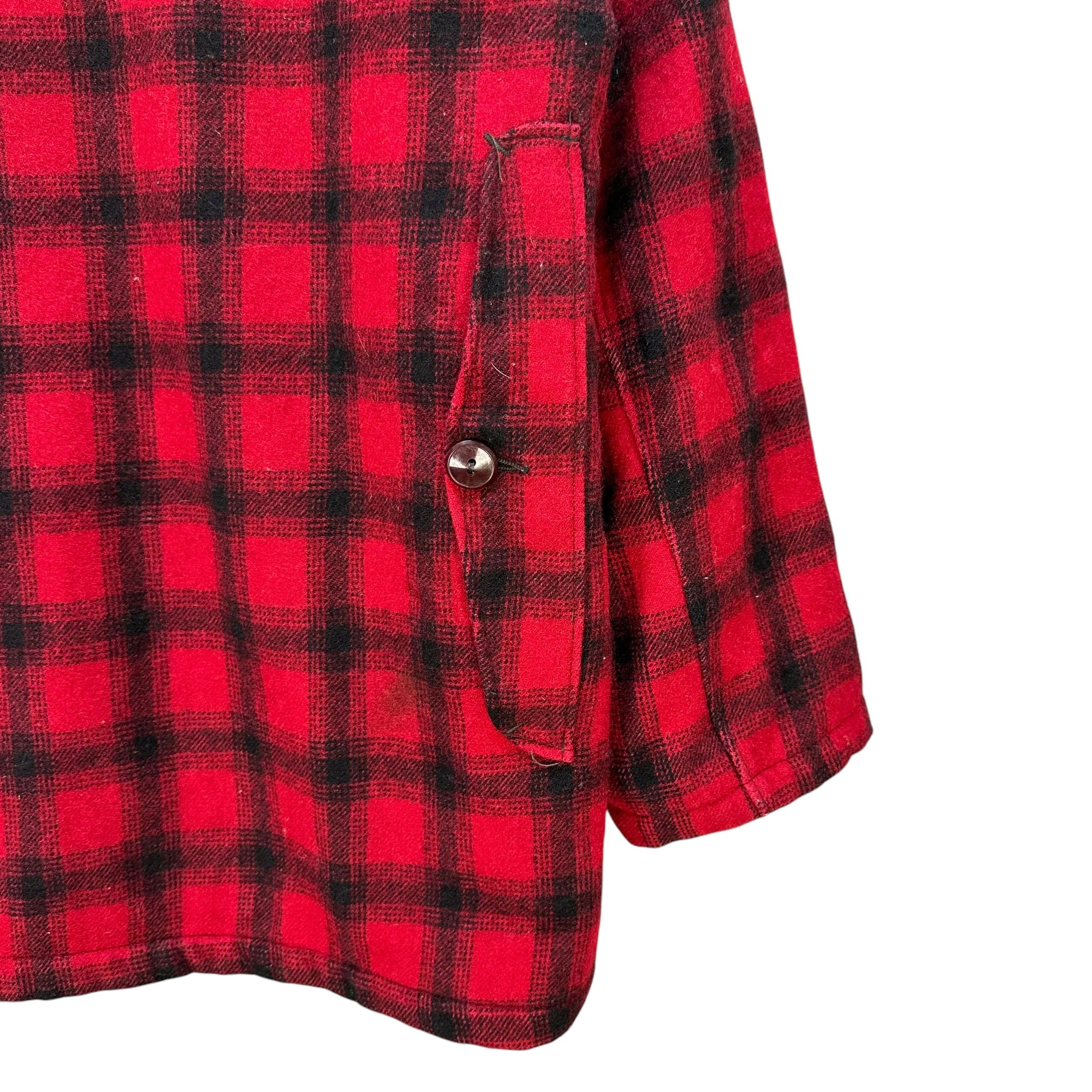 Woolrich Woolen Mills Vintage 80's WOOLRICH Checked Flannel Chore Jacket #A80-1935 Size US XL / EU 56 / 4 - 18 Thumbnail