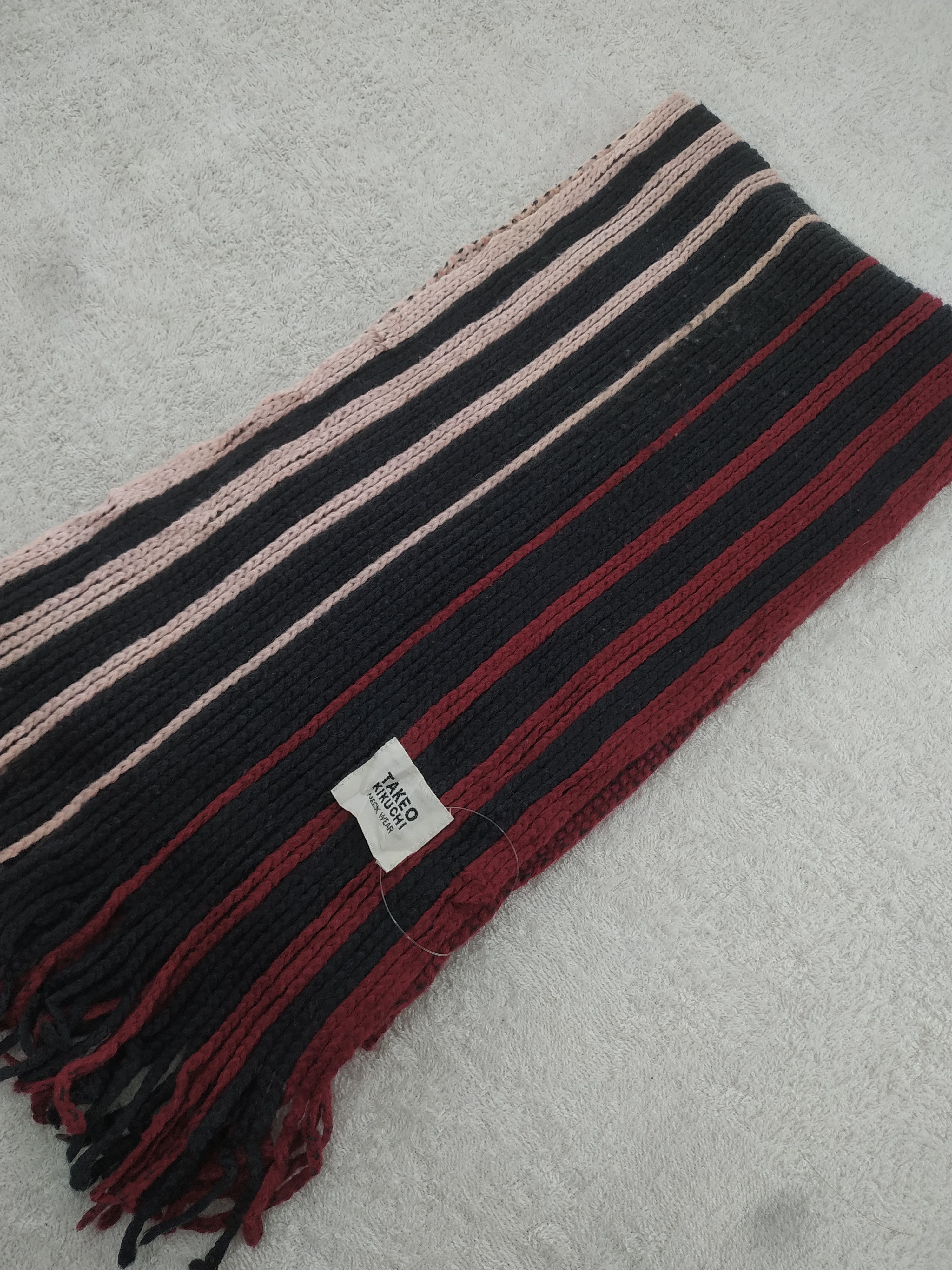 Takeo Kikuchi Vintage Takeo Kikuchi Scarf/Muffler/Neckwear MF550 Size ONE SIZE - 3 Thumbnail
