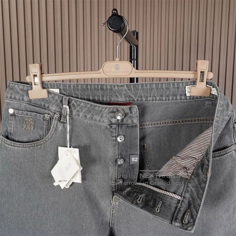 Brunello Cucinelli Brunello Cucinelli Men's Denim Pants Size US 36 / EU 52 - 4 Thumbnail
