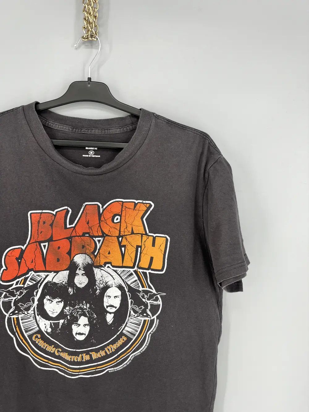 Band Tees Vintage Black Sabbath Big Logo Y2K T-Shirt Band Rock Metal Size US M / EU 48-50 / 2 - 5 Thumbnail