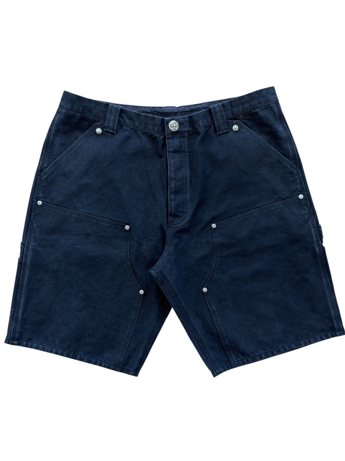Chrome Hearts Chrome Hearts 14 Patch Flooded Double Knee Carpenter Shorts Size US 38 / EU 54 - 2 Thumbnail