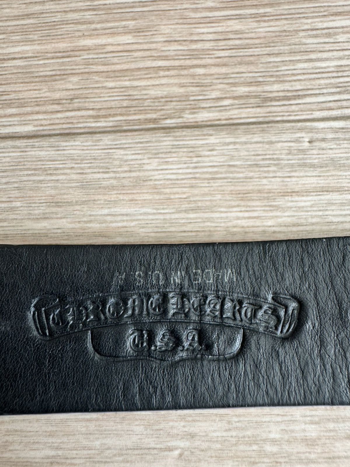Chrome Hearts Studded 1inch belt strap Size 34 - 6 Thumbnail