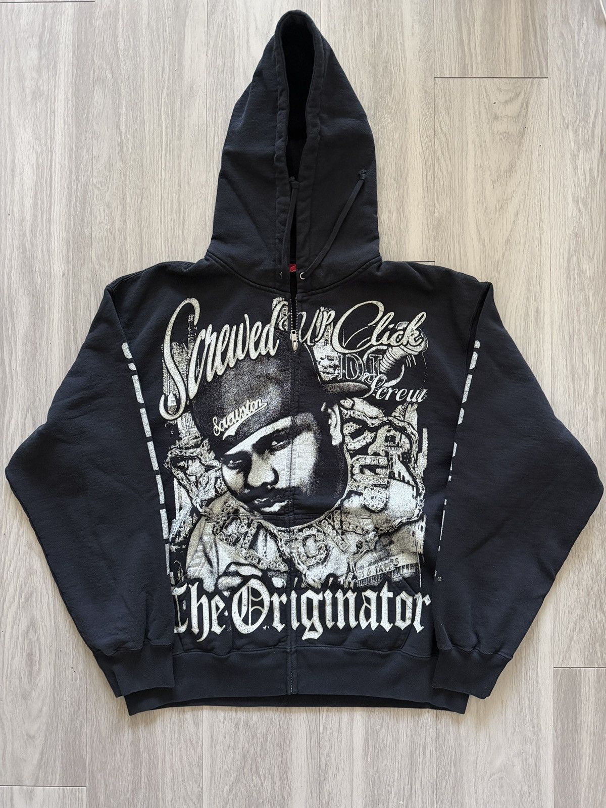 Supreme Supreme/Frank Frazetta Zip Up Hooded Sweatshirt | Grailed
