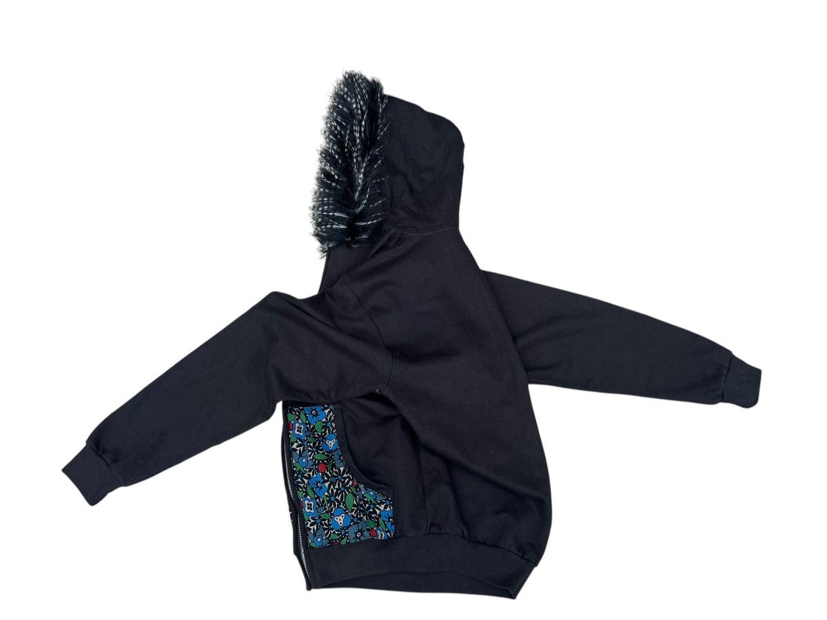 Vintage Vintage ANNA SUI Made in Usa Faux Fur Hoodie Sweater Size US S / EU 44-46 / 1 - 1 Thumbnail