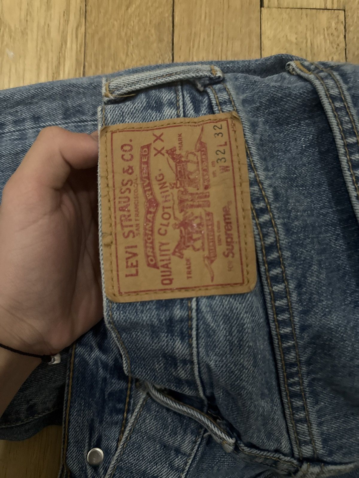 Supreme supreme jeans Size US 30 / EU 46 - 2 Thumbnail