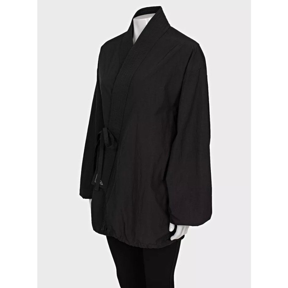 Balenciaga Balenciaga Black Oversized Wrap Jacket Coat Sz. 34/XS Size XS / US 0-2 / IT 36-38 - 2 Thumbnail