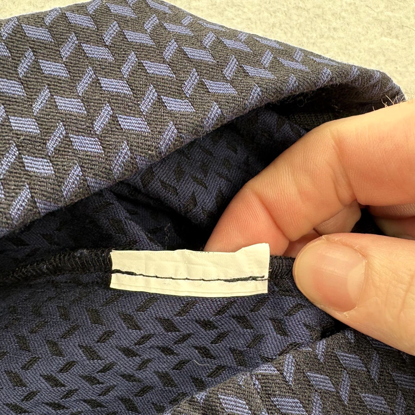 Joseph Ribkoff Joseph Ribkoff Pants Womens 6 Black Blue Geometric Pull On Ankle Stretch Career Size 28" / US 6 / IT 42 - 4 Thumbnail
