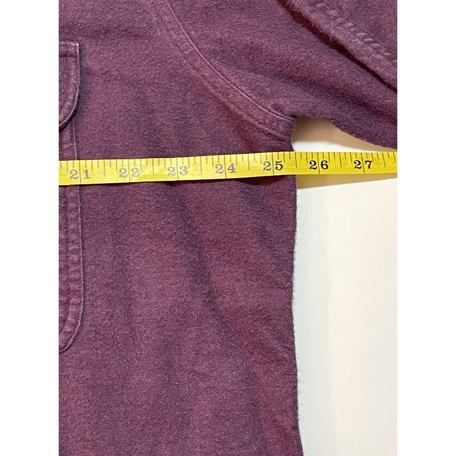 Vintage VINTAGE St Johns Bay Shirt XL 90s Chamois Cloth Flannel Button-Up Men Purple Size US XL / EU 56 / 4 - 6 Thumbnail