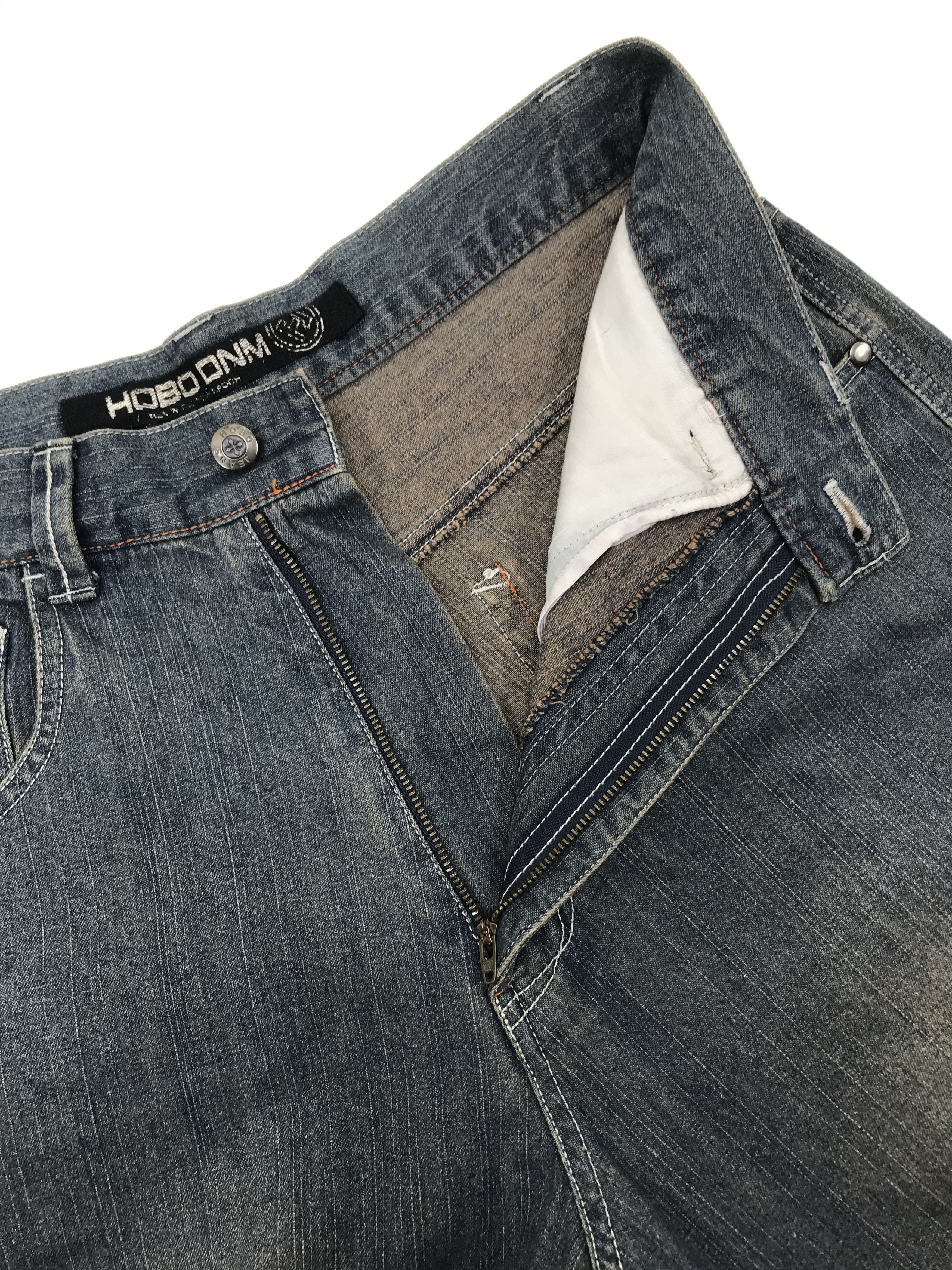 Hobo Vintage Hobo Embroidered Wide Baggy Jeans Size US 32 / EU 48 - 9 Thumbnail