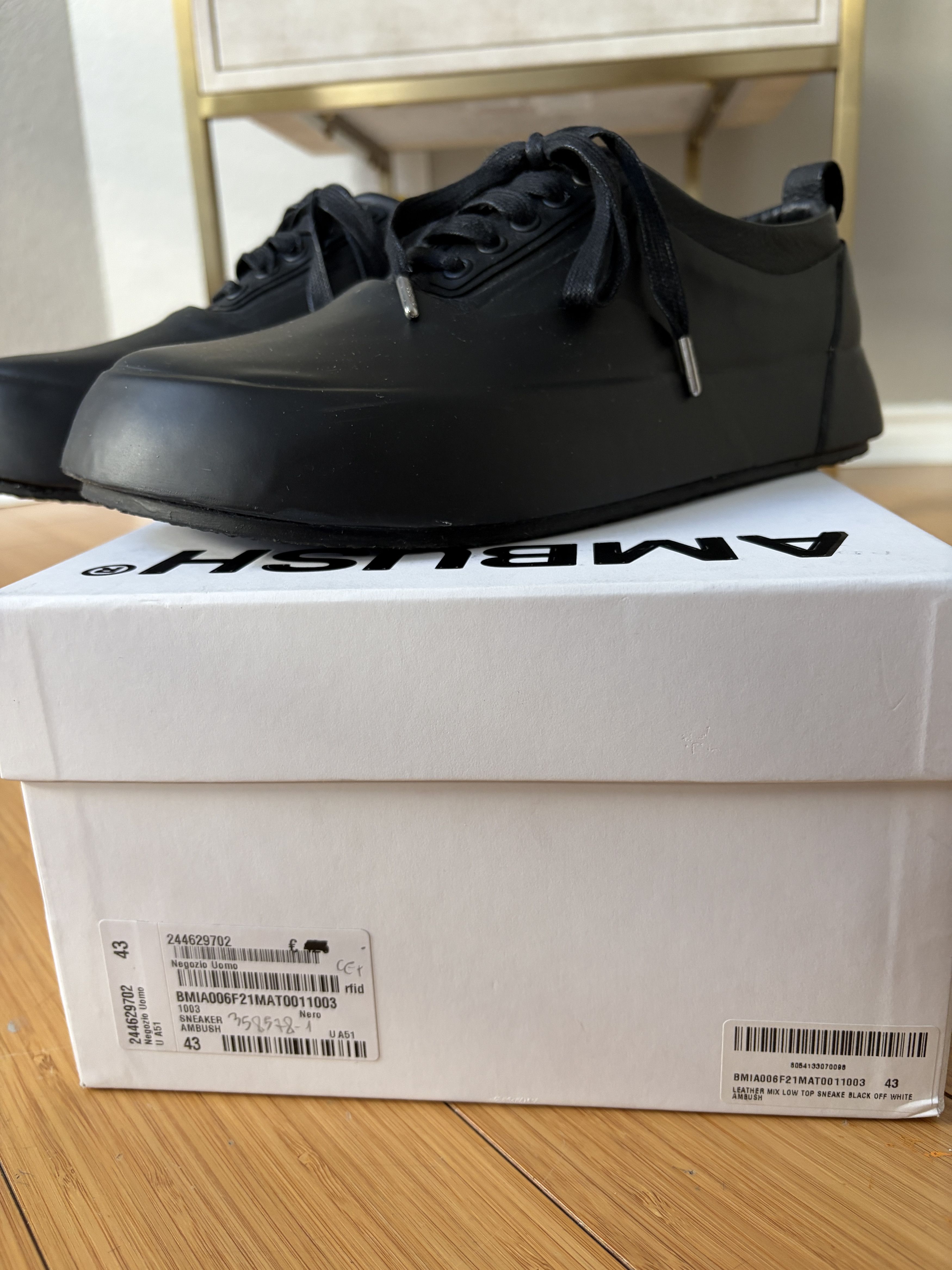 Ambush Design AMBUSH Hybrid Vulcanised Sneaker Size US 10 / EU 43 - 4 Thumbnail